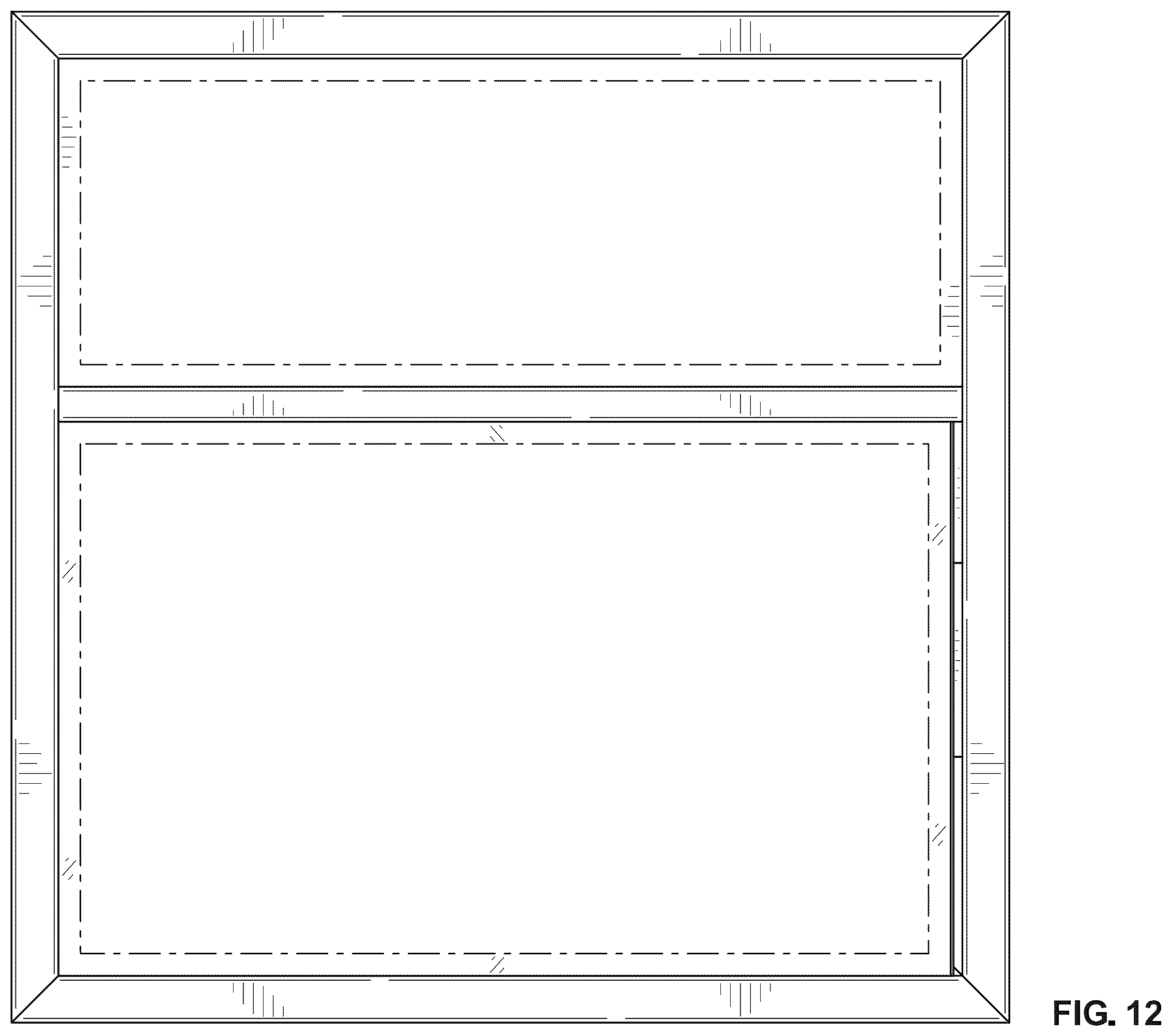 Patent USD1101043 Figure 10 – Frame sign