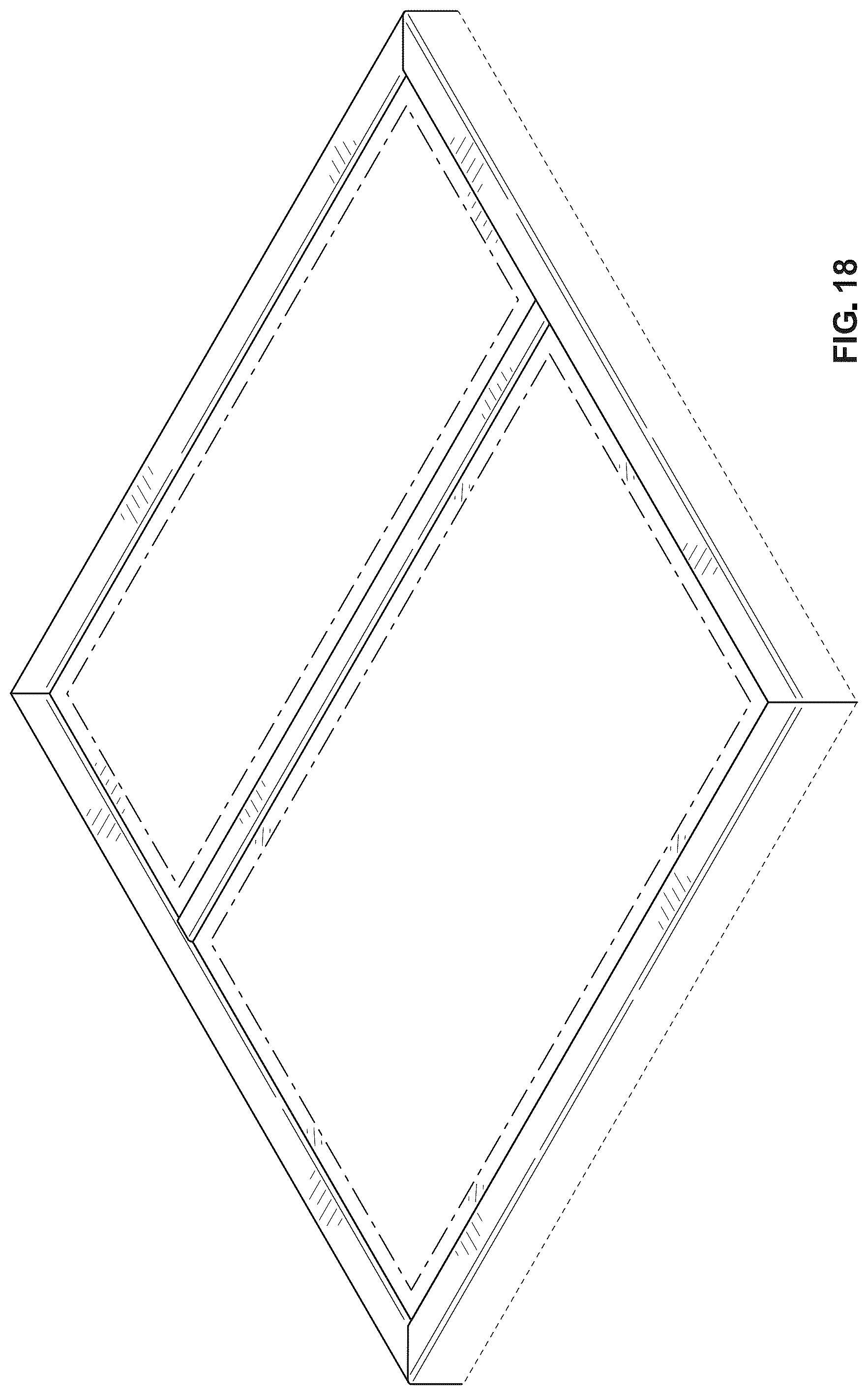Patent USD1101043 Figure 14 – Frame sign