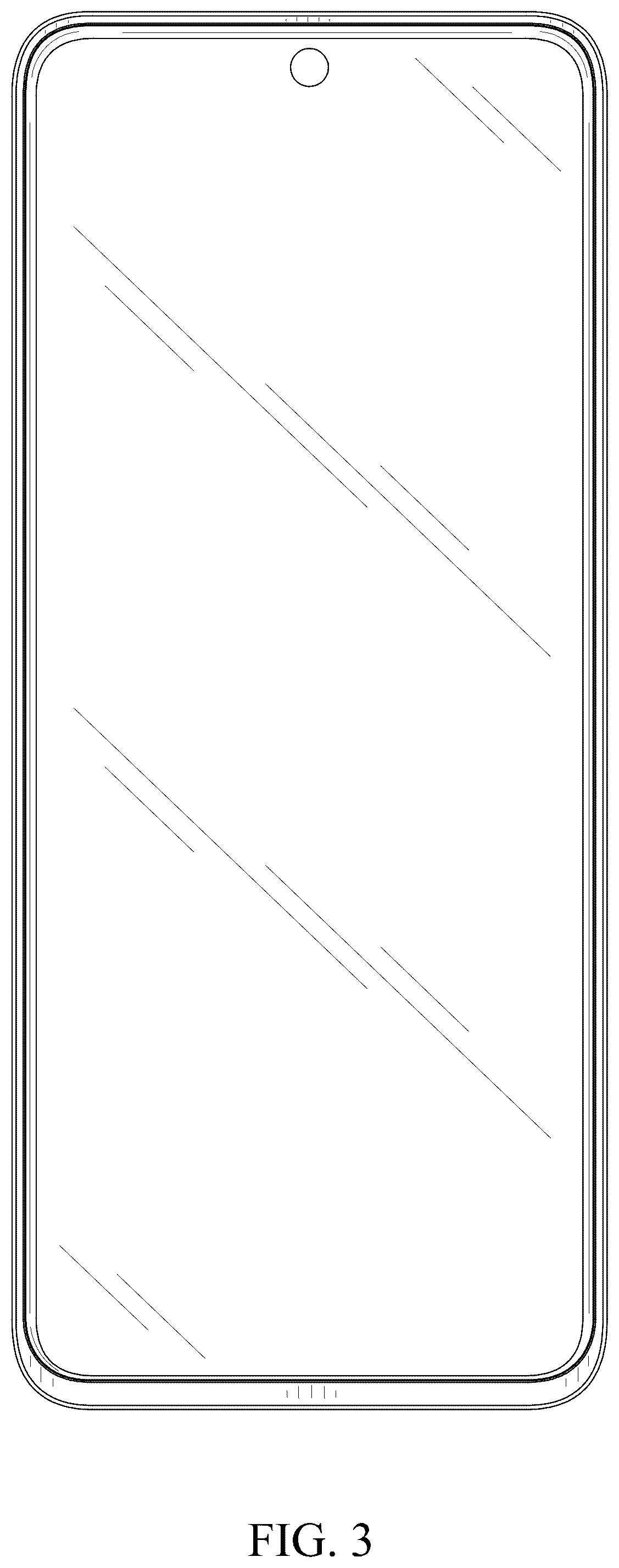 Patent USD1101046 Figure 3 – Display