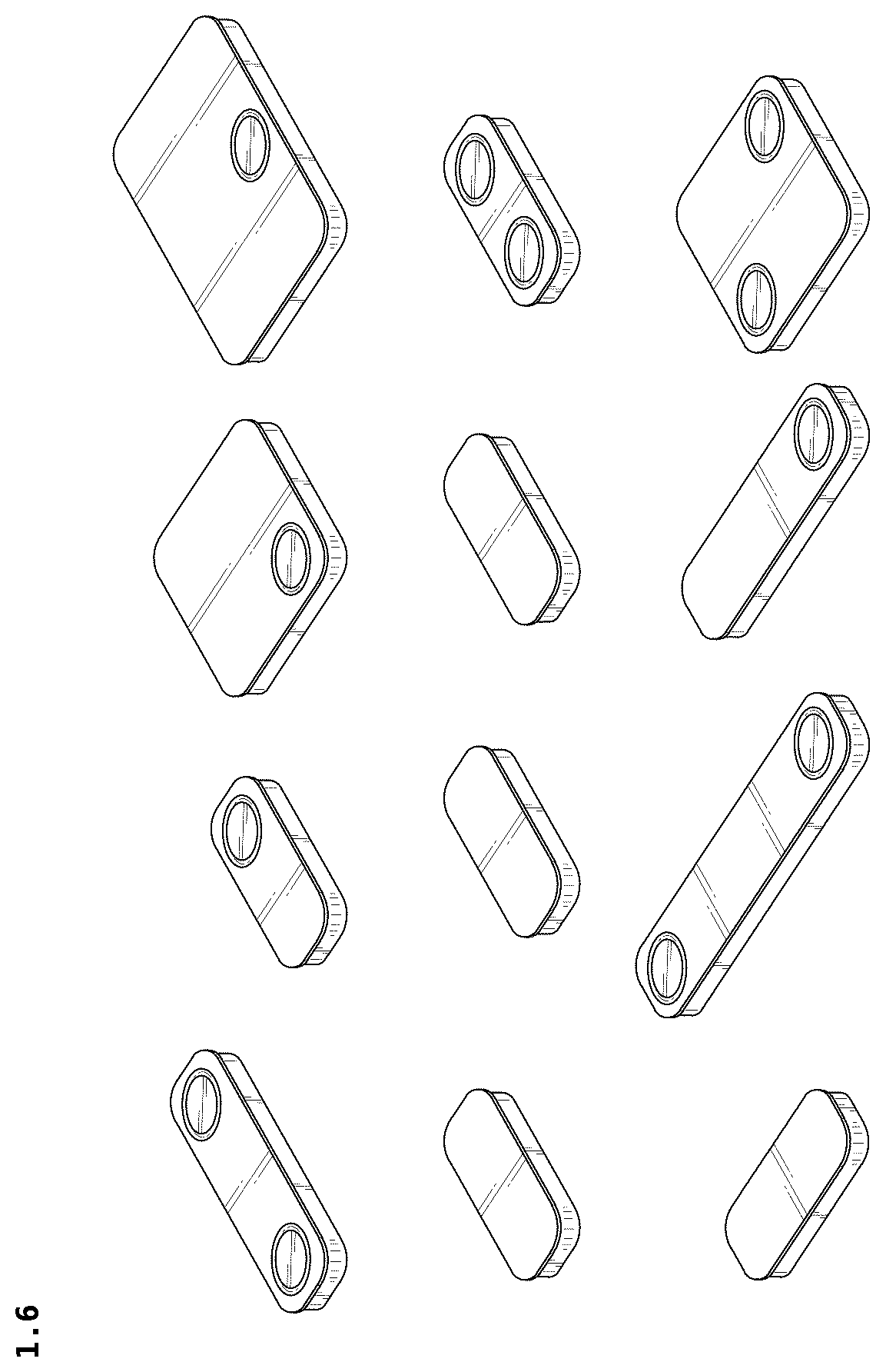 Patent USD1101049 Figure 6 – Combined game board with set of game pieces