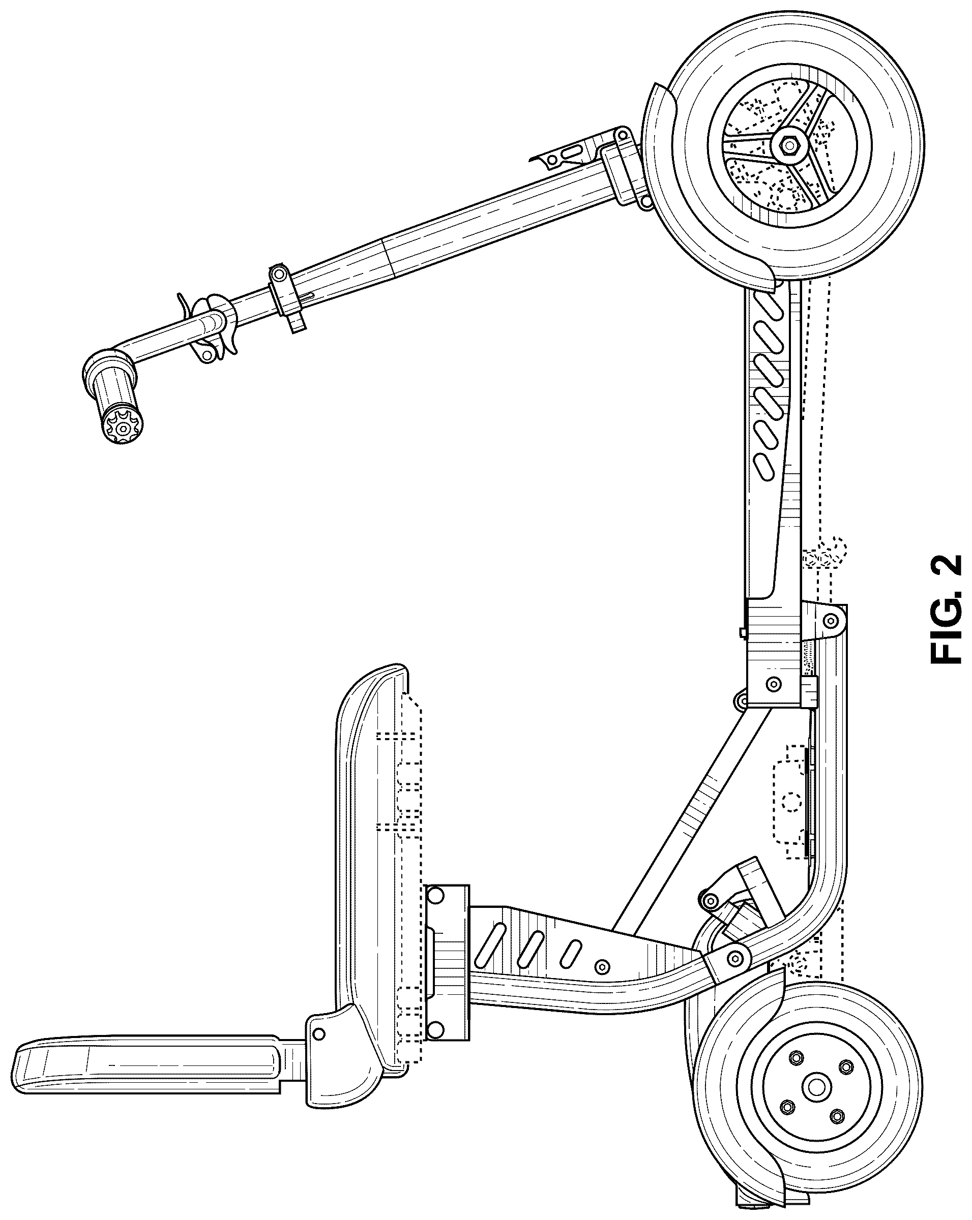Patent USD1101059 Figure 2 – Scooter