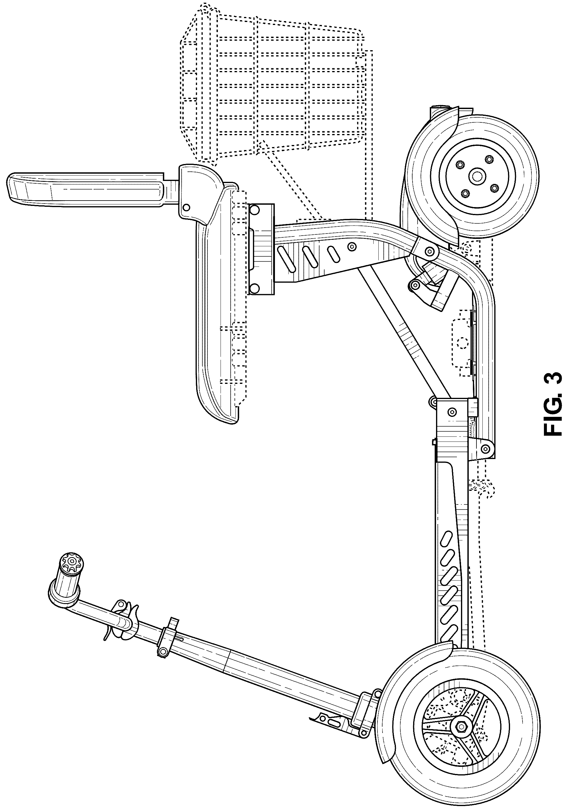 Patent USD1101059 Figure 3 – Scooter