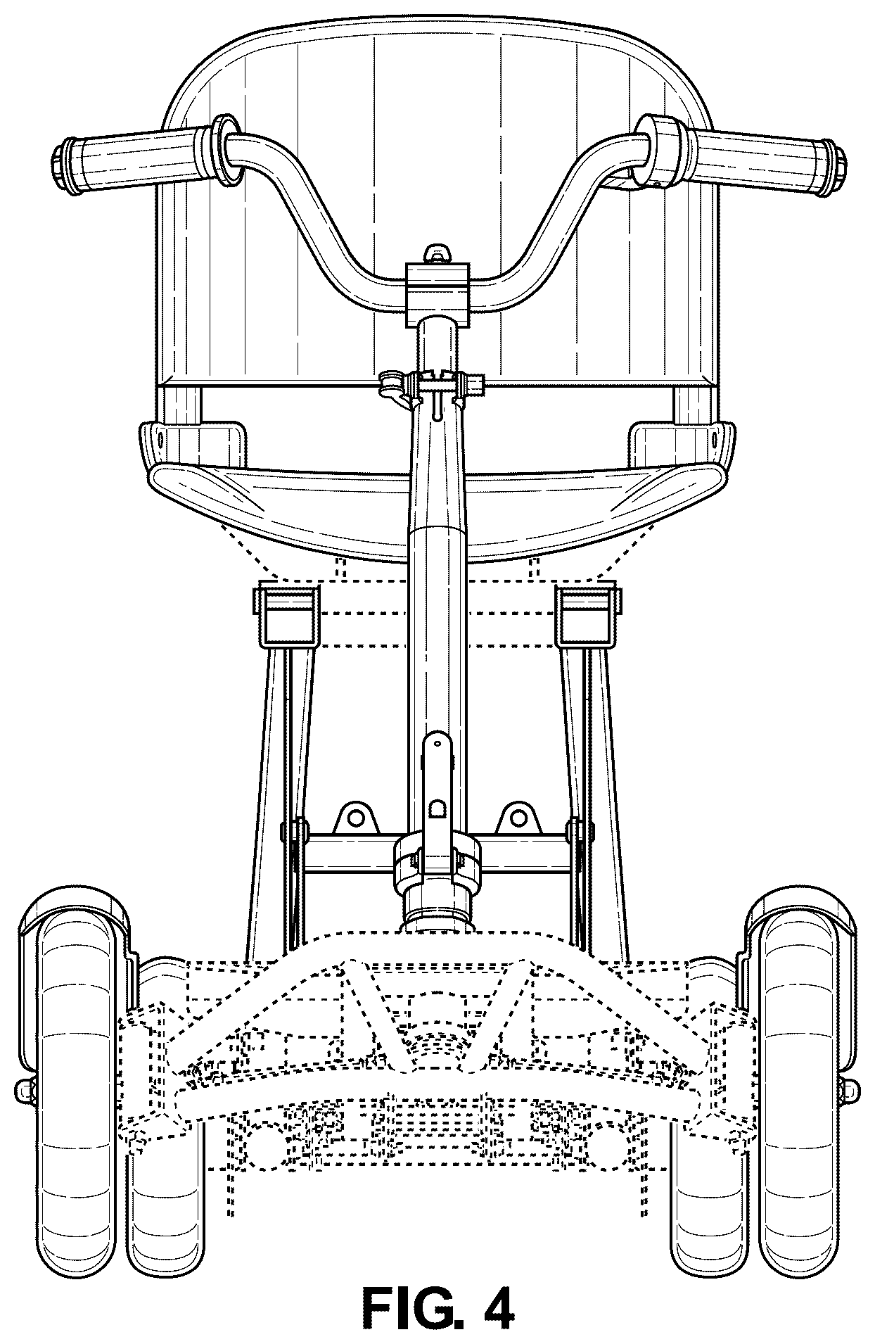 Patent USD1101059 Figure 4 – Scooter