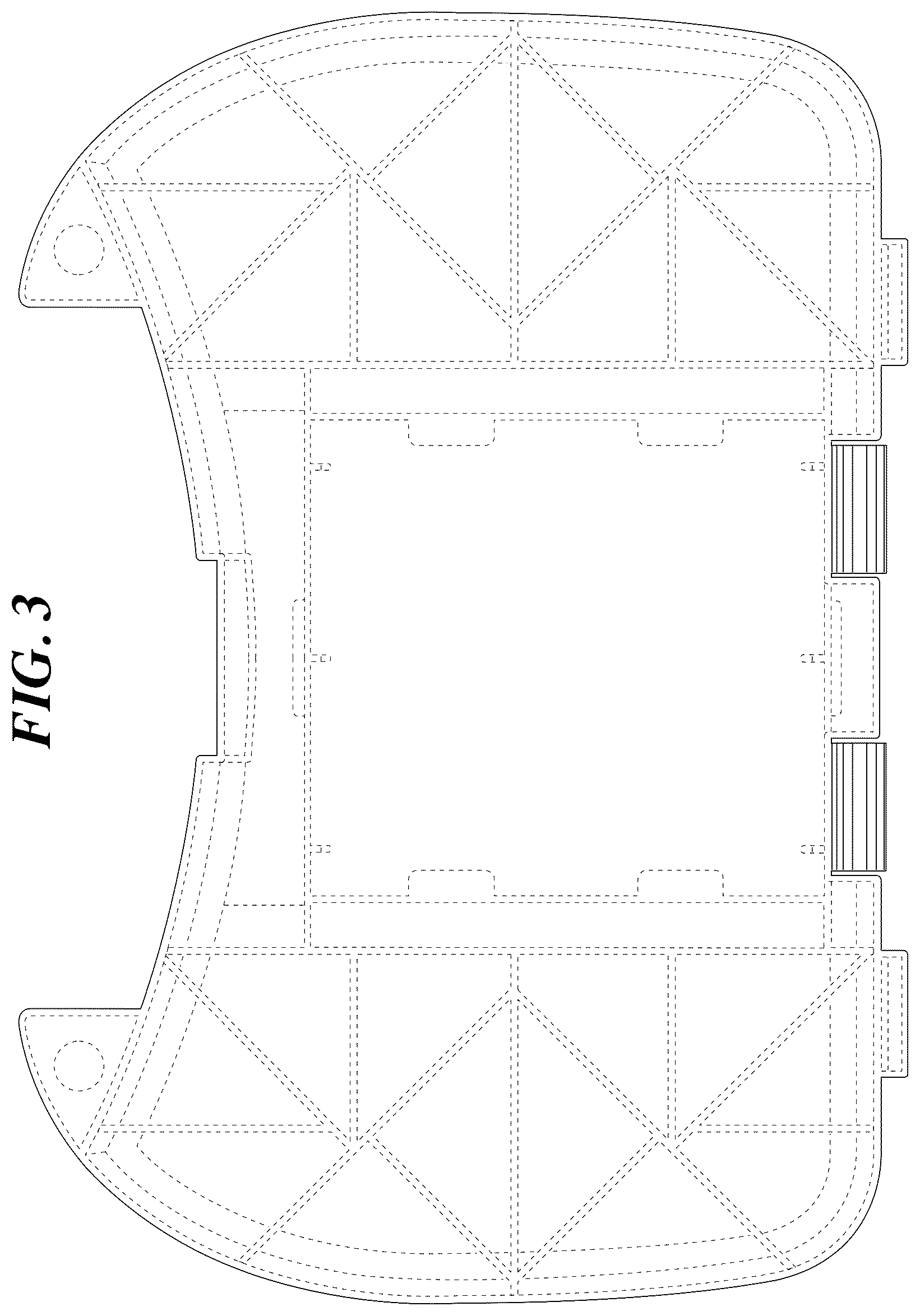 Patent USD1101062 Figure 3 – Tray for toy beads