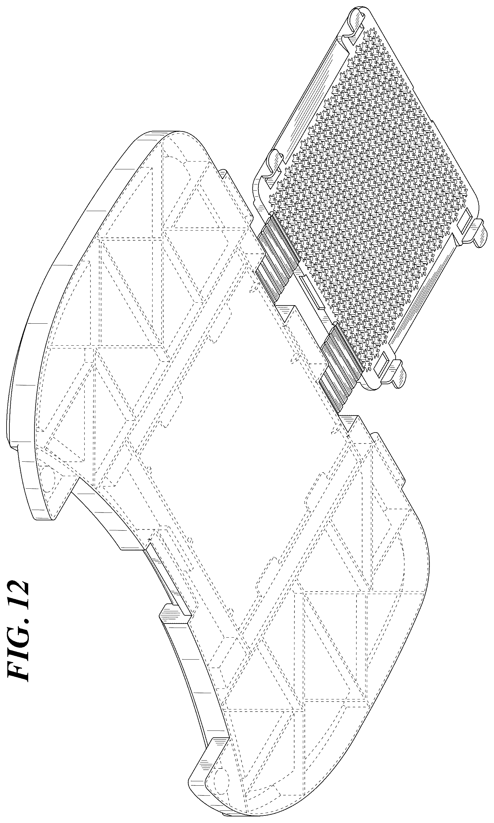 Patent USD1101062 Figure 12 – Tray for toy beads