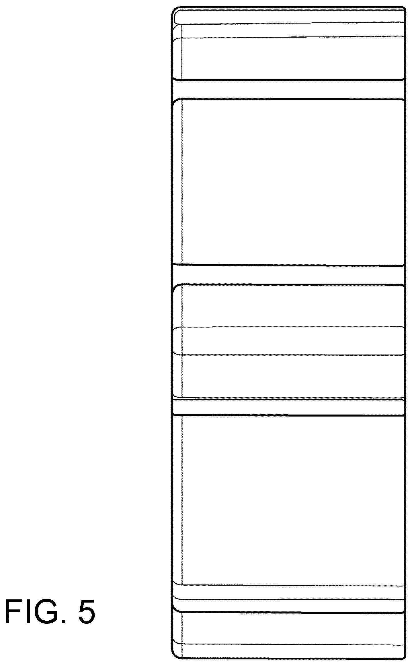 Patent USD1101065 Figure 5 – Construction toy with interlocking bricks