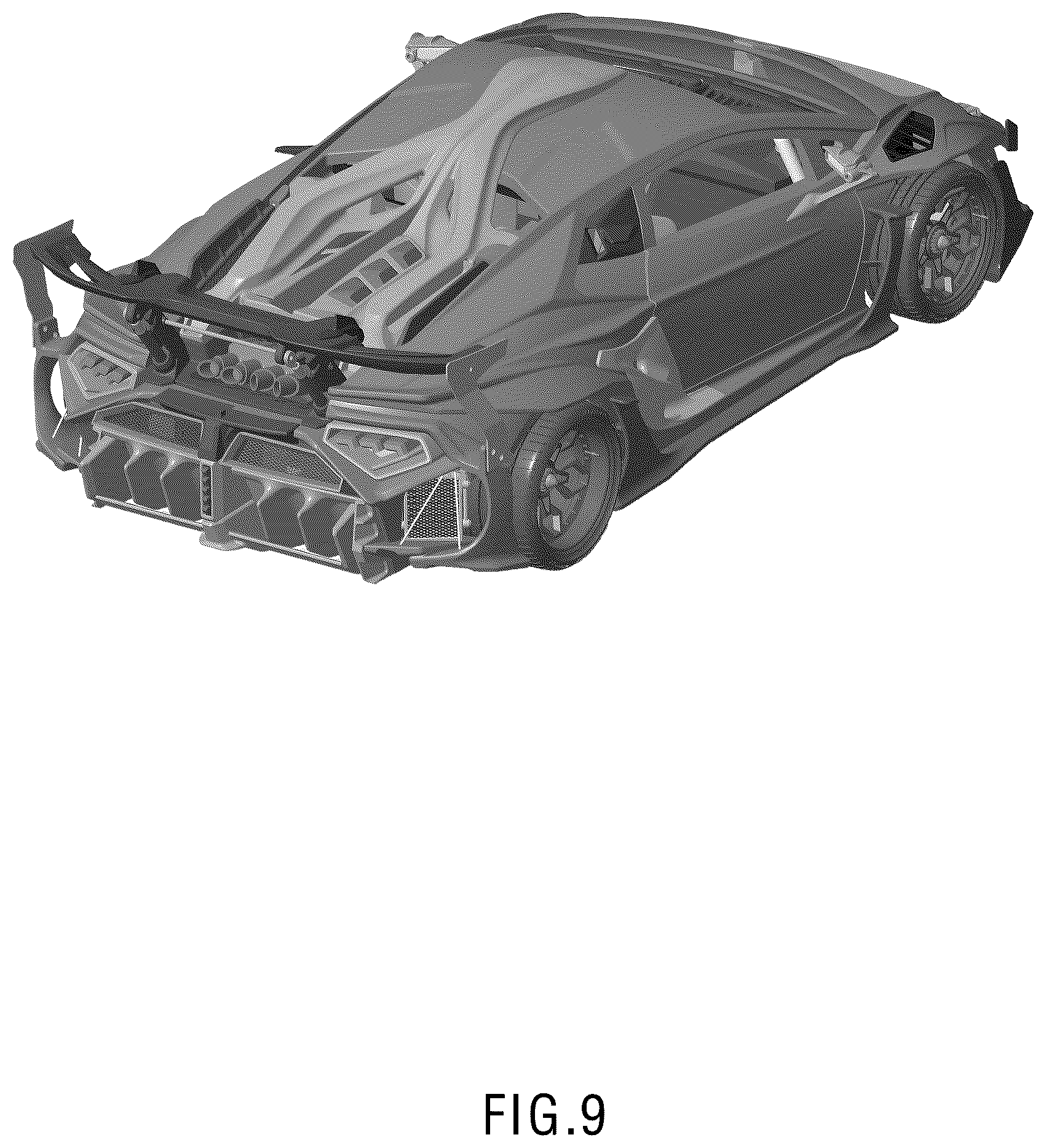 Patent USD1101067 Figure 9 – Model car