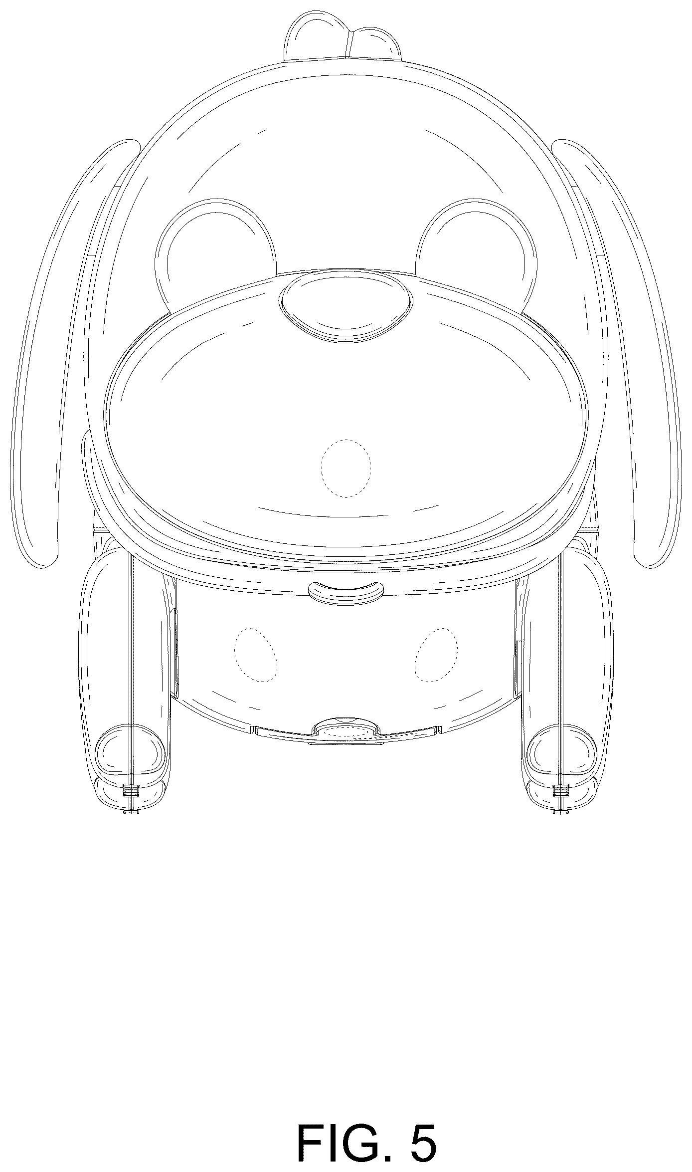 Patent USD1101071 Figure 5 – Toy dog