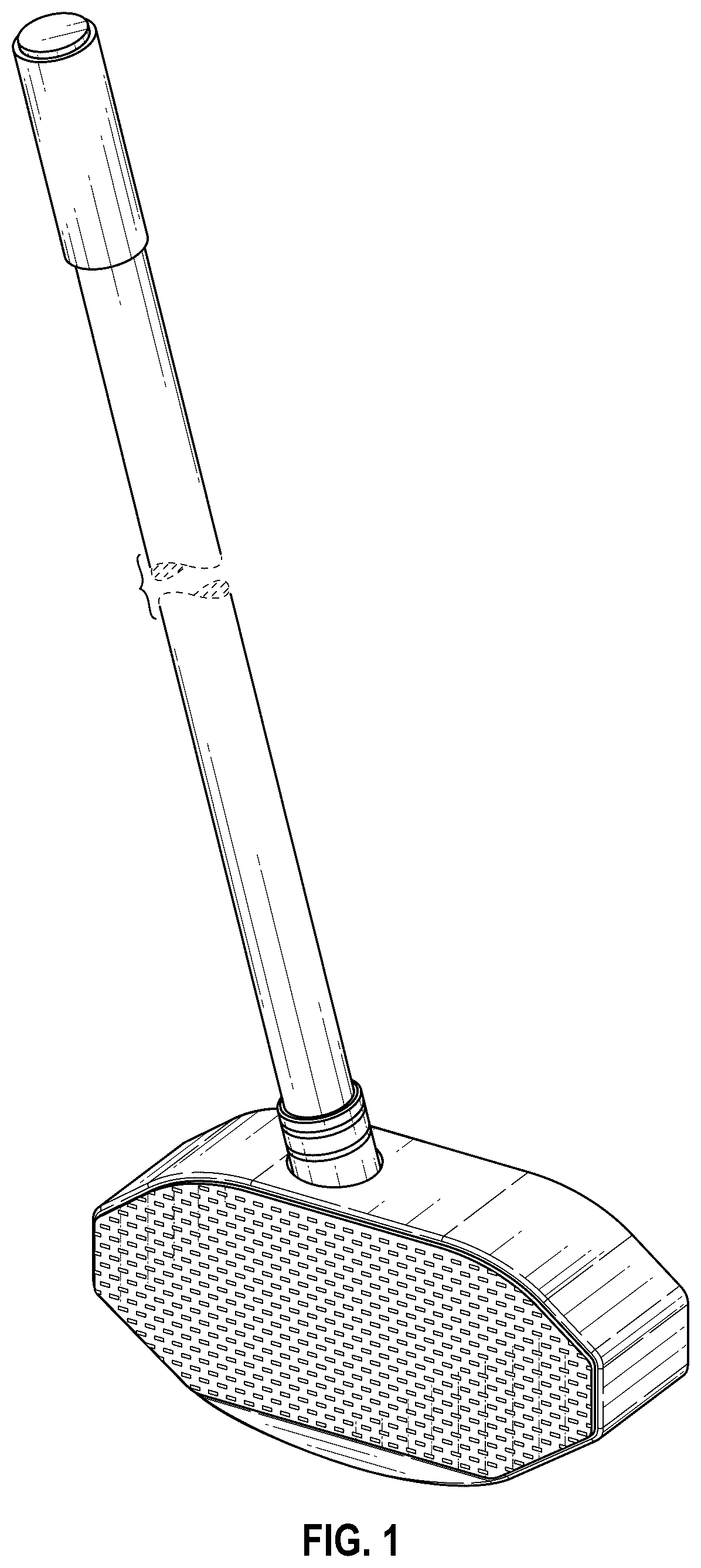 Patent USD1101079 Figure 1 – Golf club