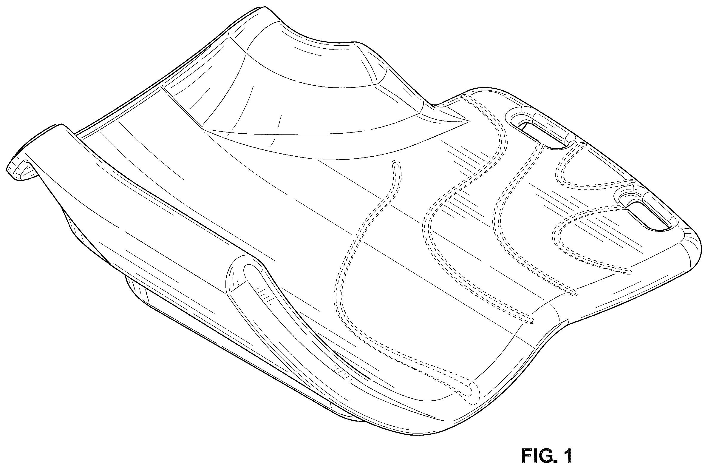 Patent USD1101086 Figure 1 – Slide transfer platform