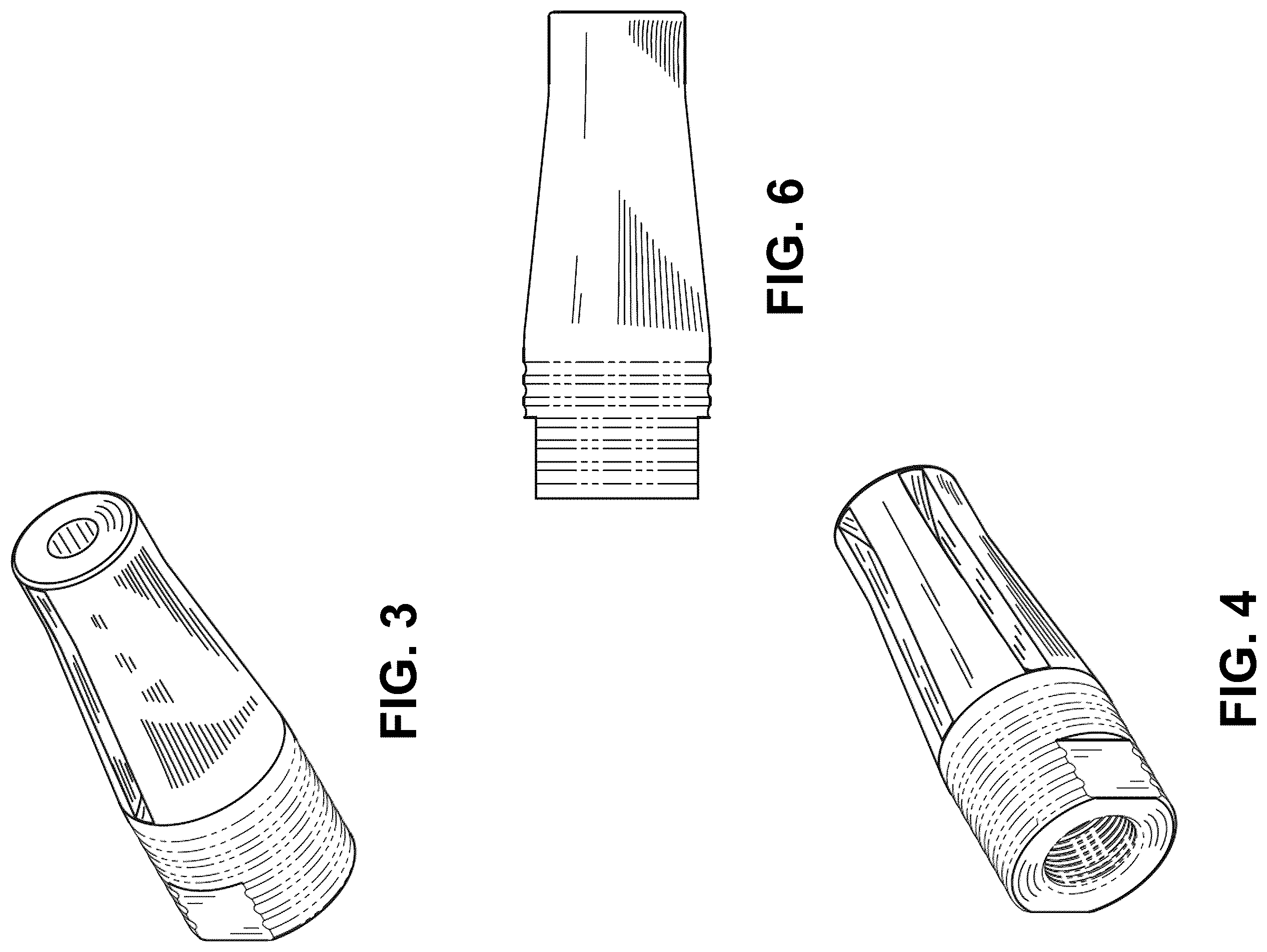 Patent USD1101090 Figure 2 – Muzzle device