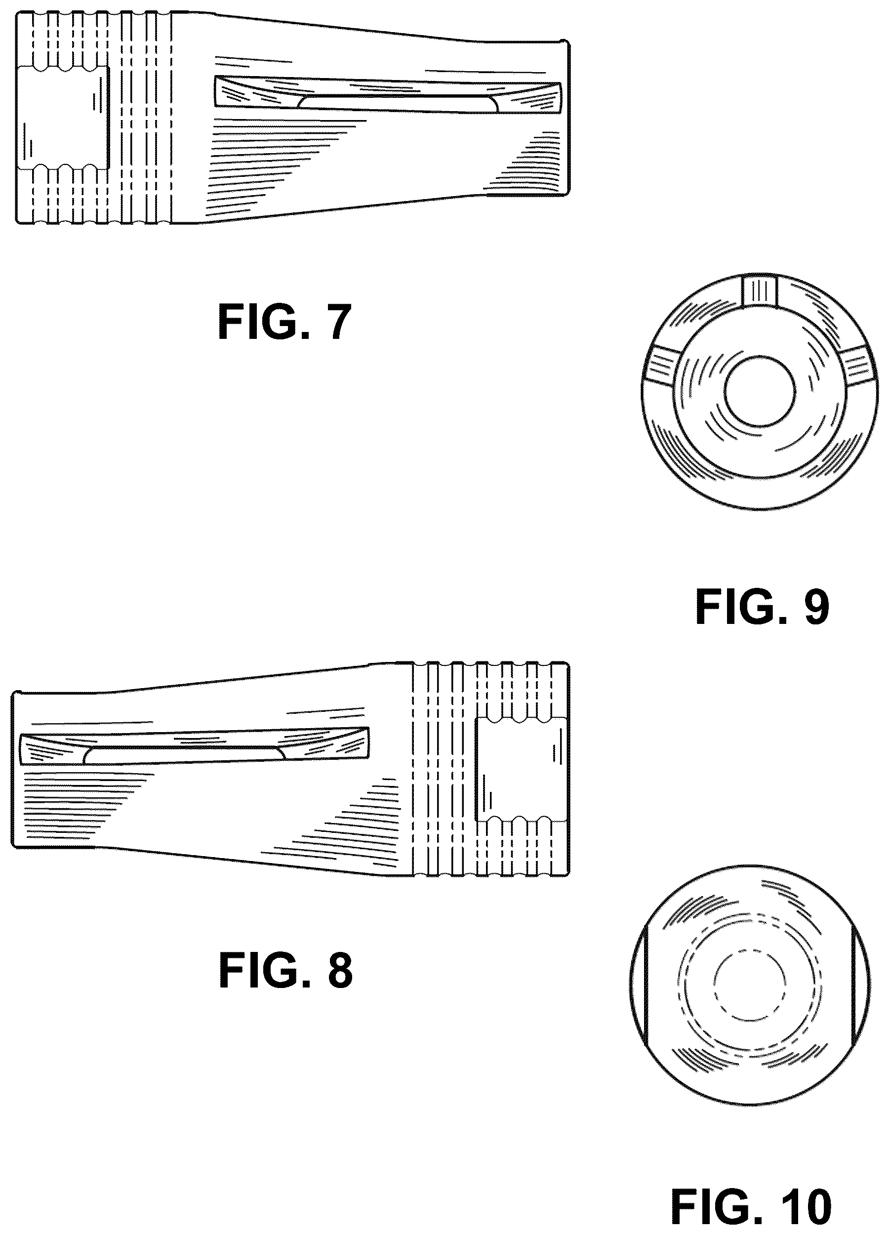 Patent USD1101090 Figure 3 – Muzzle device