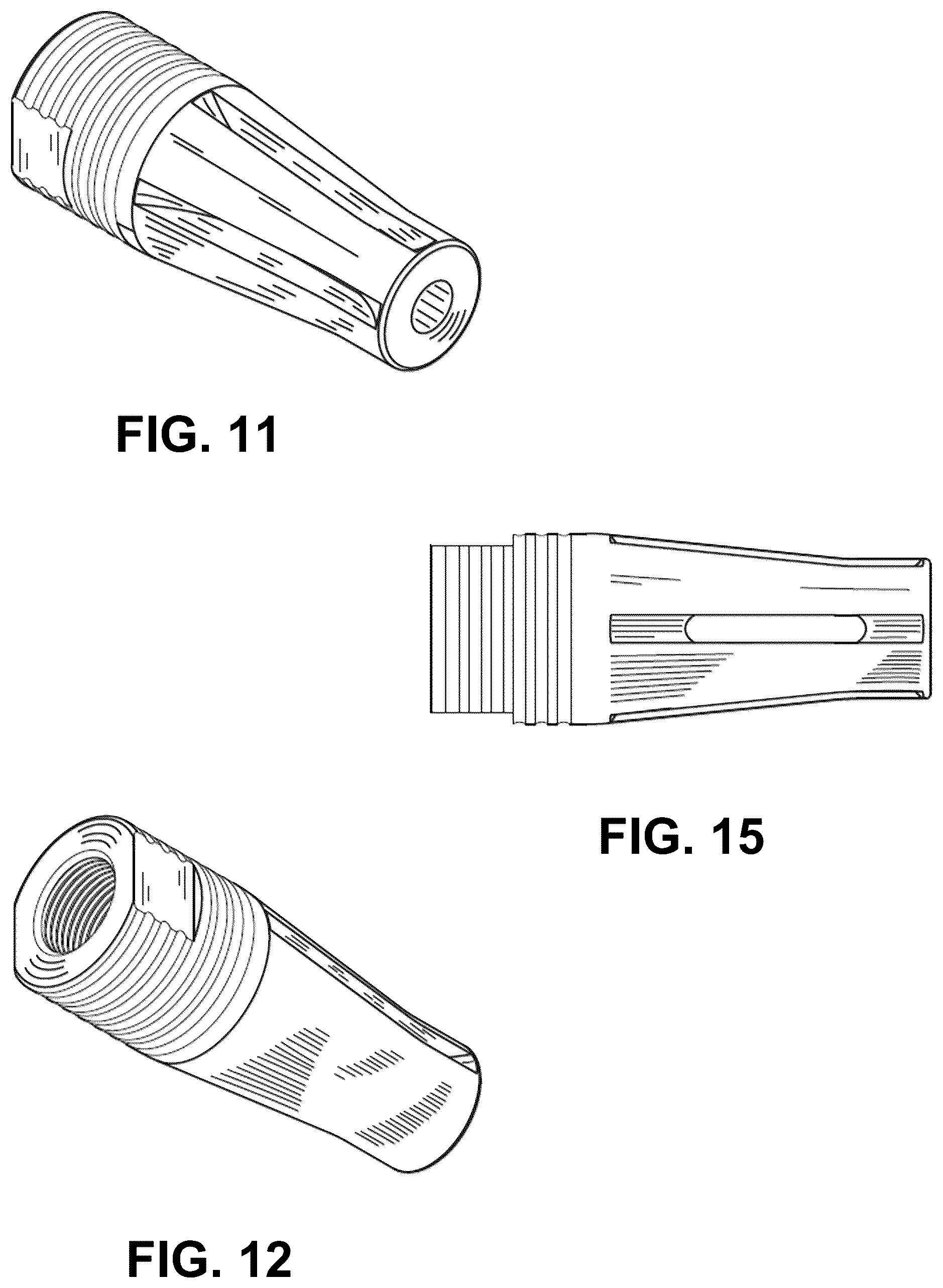 Patent USD1101090 Figure 4 – Muzzle device