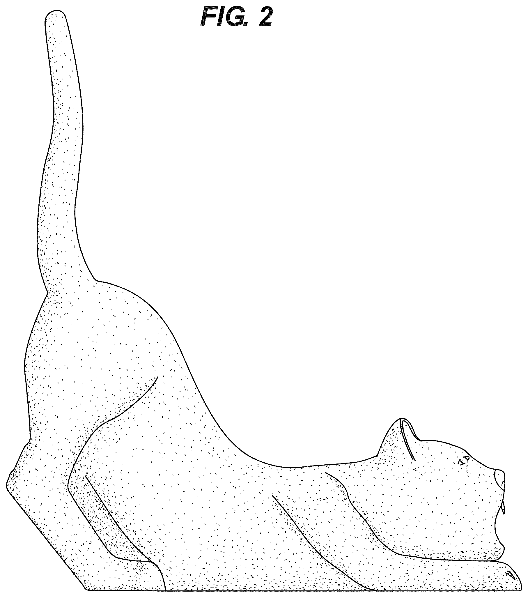 Patent USD1101095 Figure 2 – Cat-shaped mousetrap