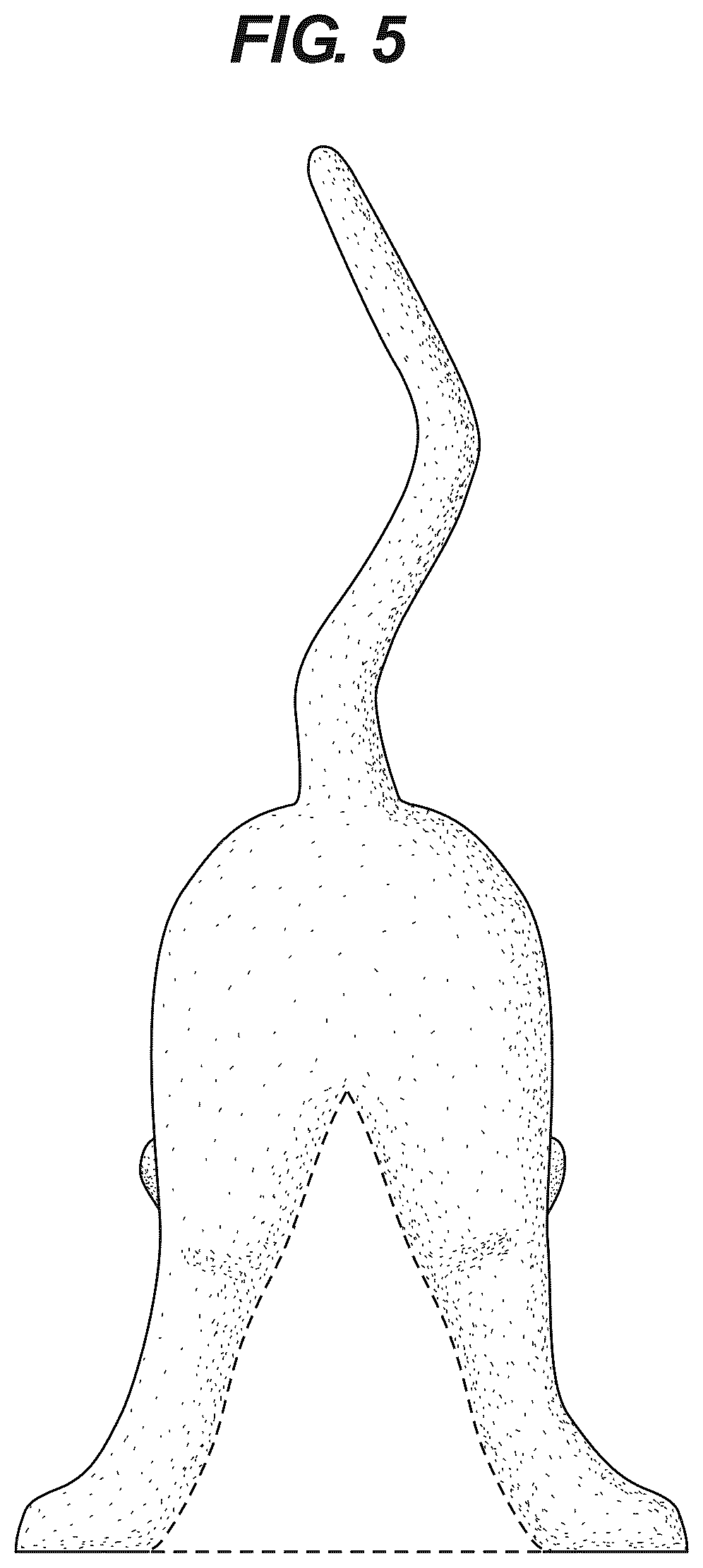 Patent USD1101095 Figure 5 – Cat-shaped mousetrap