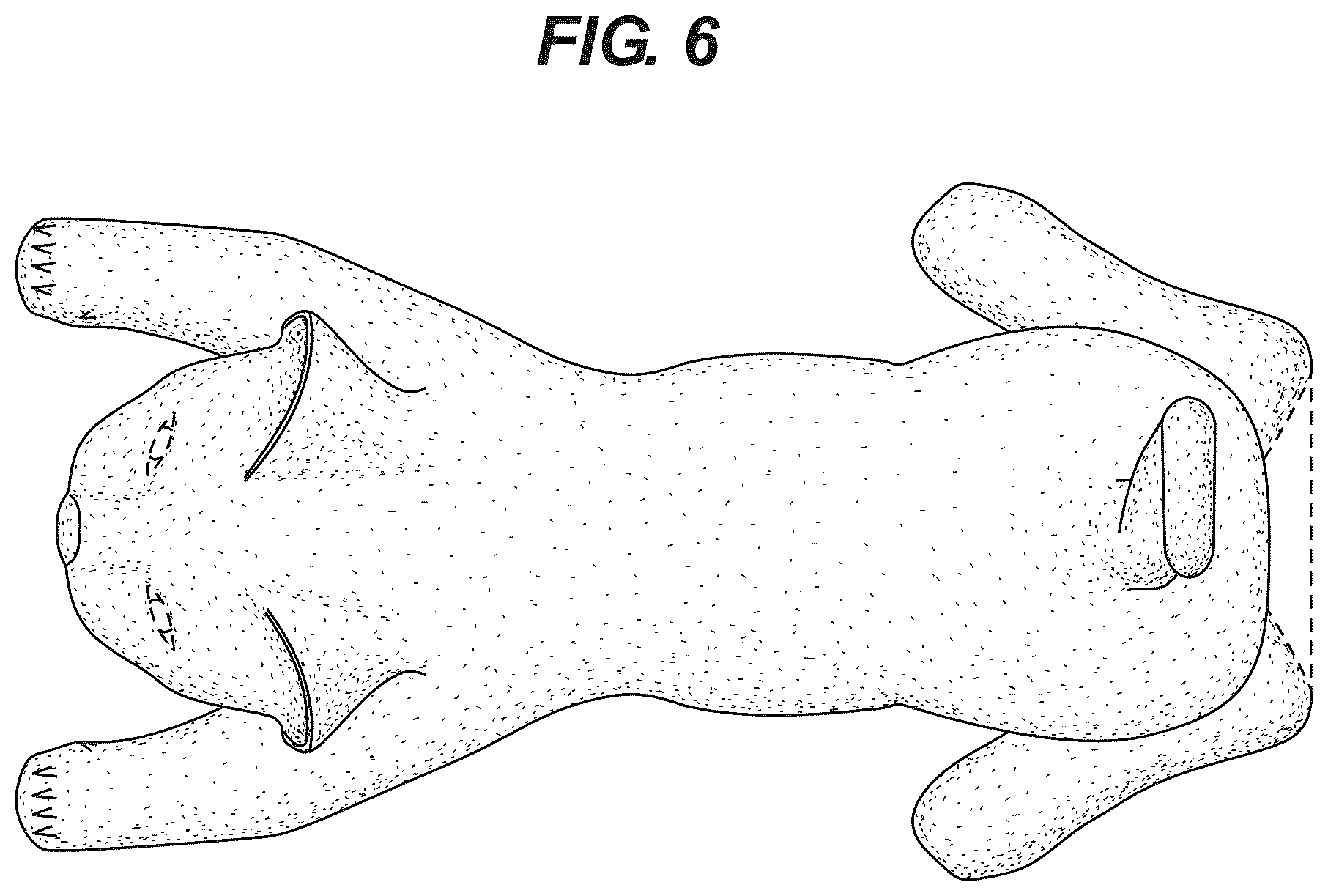 Patent USD1101095 Figure 6 – Cat-shaped mousetrap