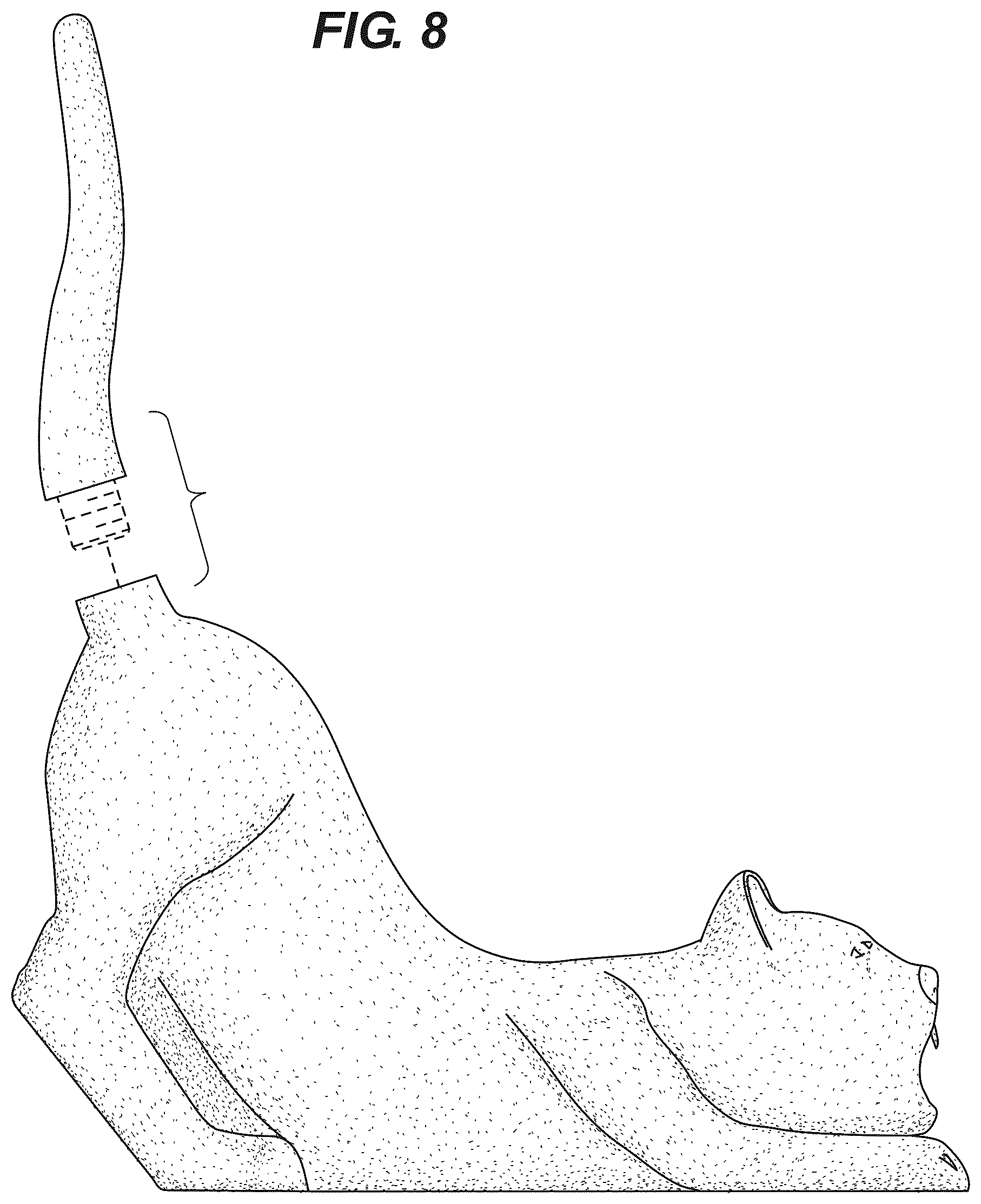 Patent USD1101095 Figure 8 – Cat-shaped mousetrap