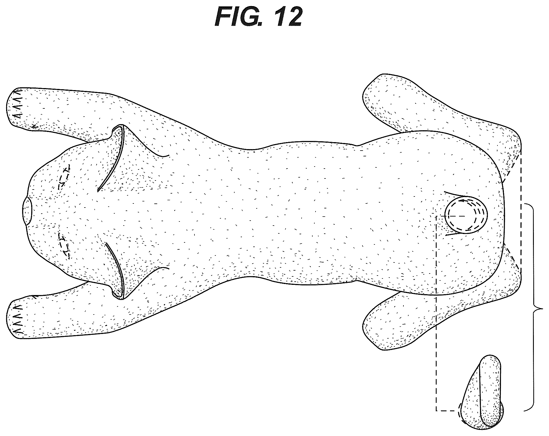 Patent USD1101095 Figure 12 – Cat-shaped mousetrap