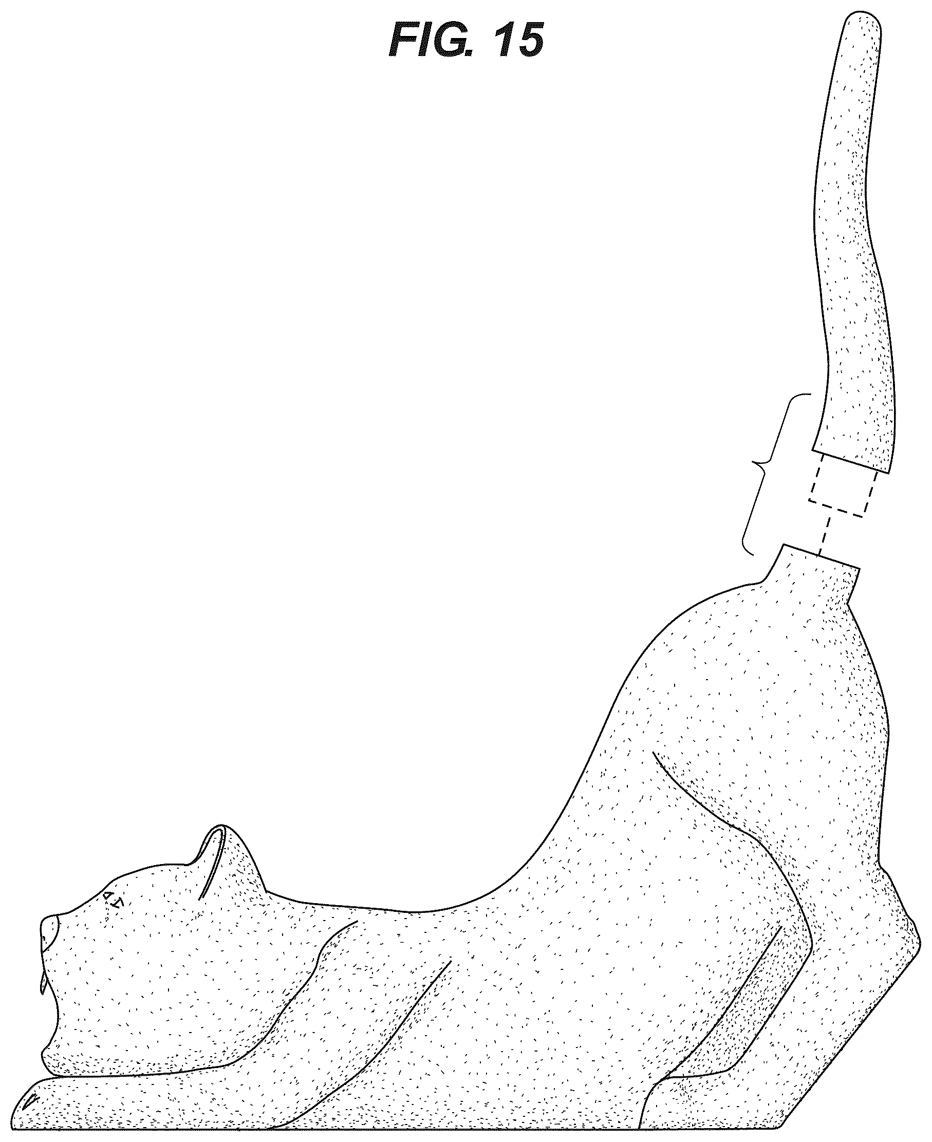 Patent USD1101095 Figure 15 – Cat-shaped mousetrap