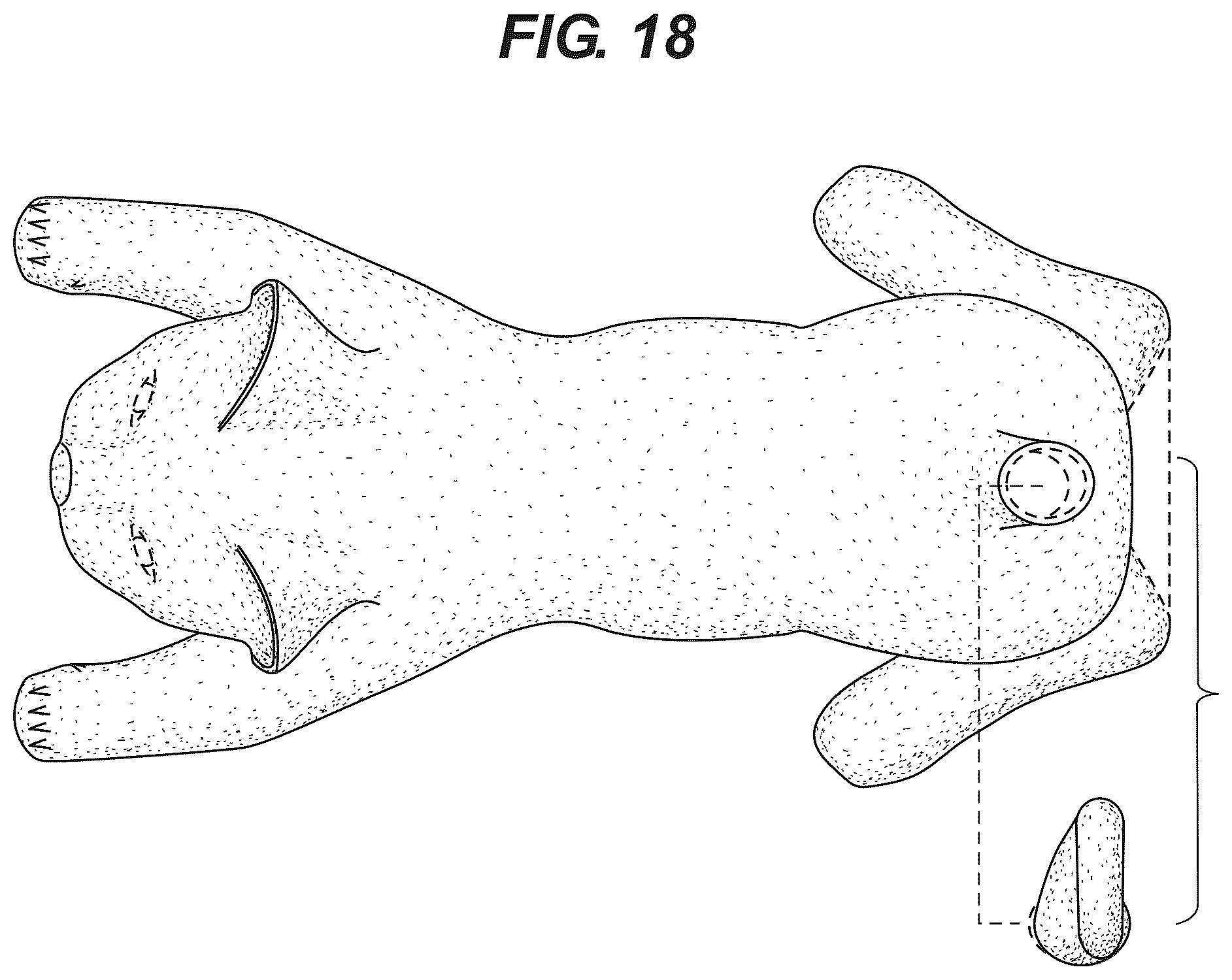 Patent USD1101095 Figure 18 – Cat-shaped mousetrap