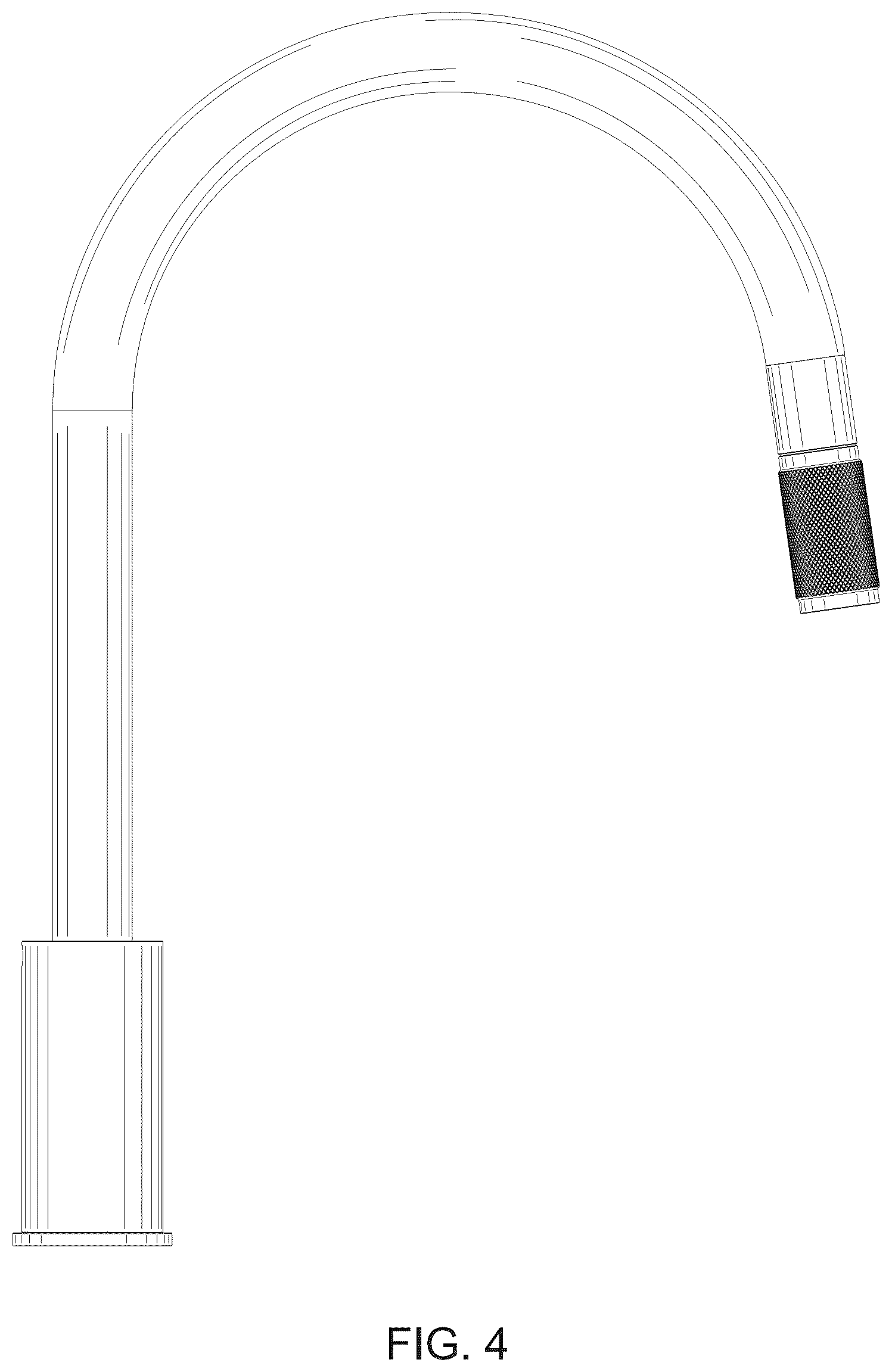 Patent USD1101107 Figure 4 – Faucet