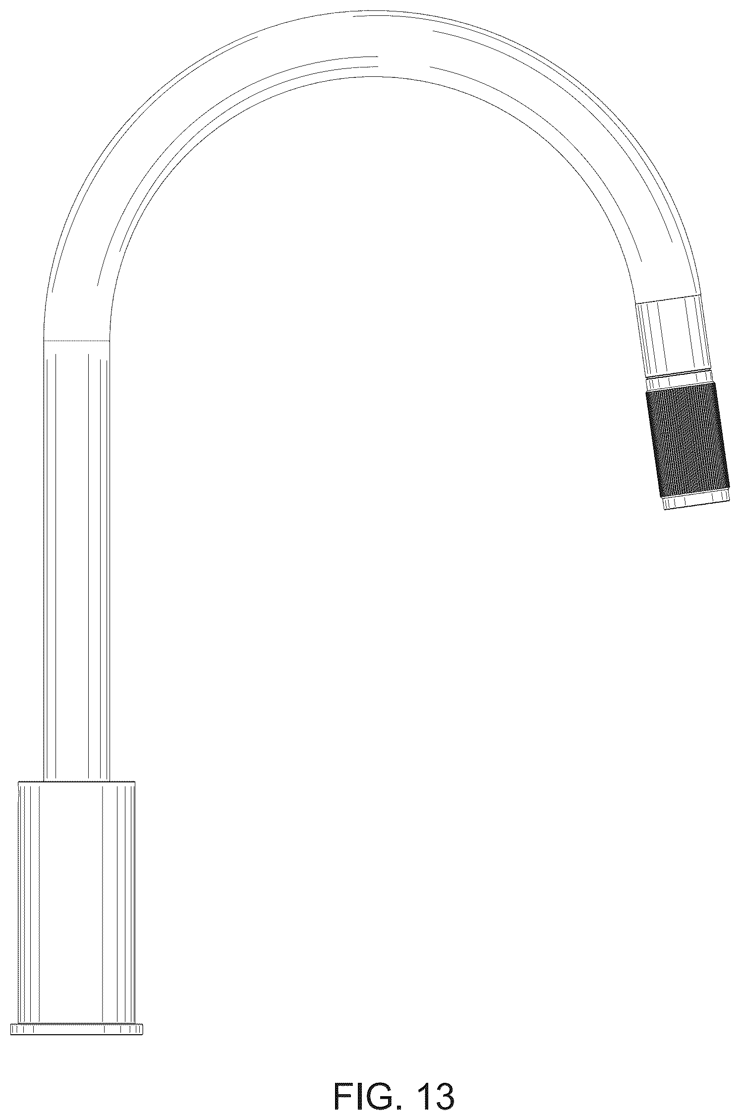 Patent USD1101107 Figure 13 – Faucet