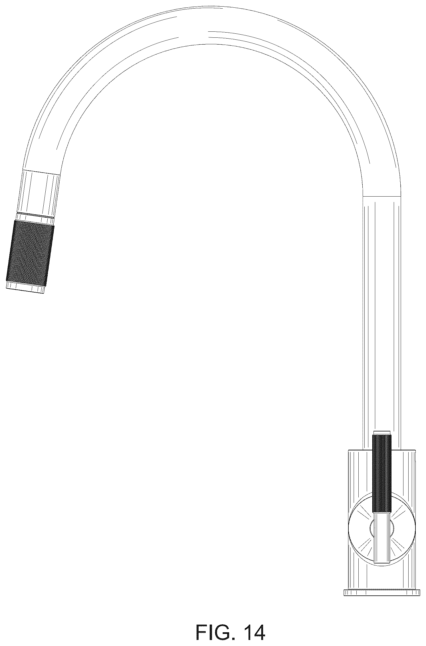 Patent USD1101107 Figure 14 – Faucet
