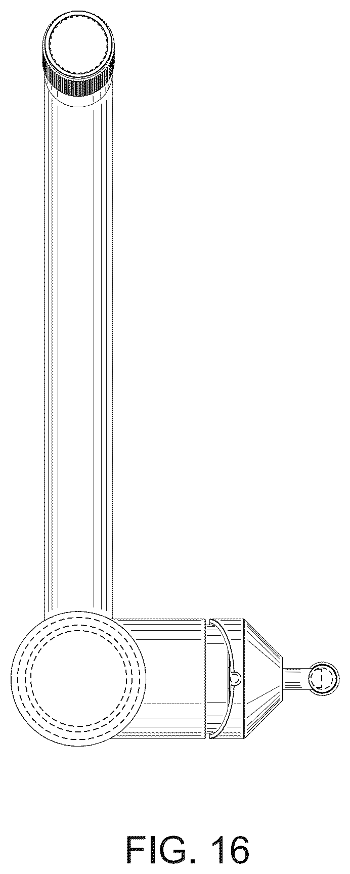 Patent USD1101107 Figure 16 – Faucet