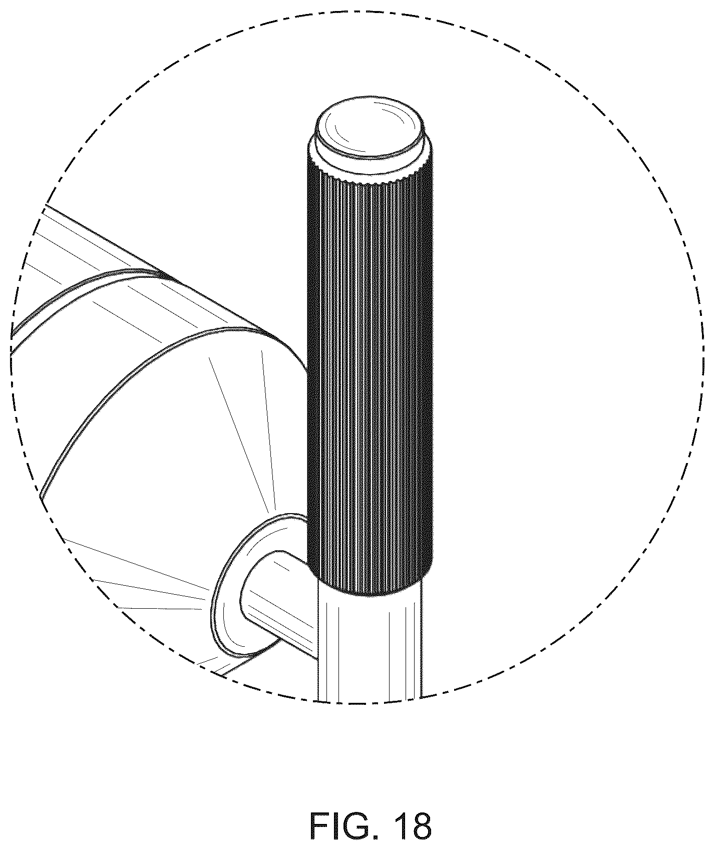Patent USD1101107 Figure 18 – Faucet