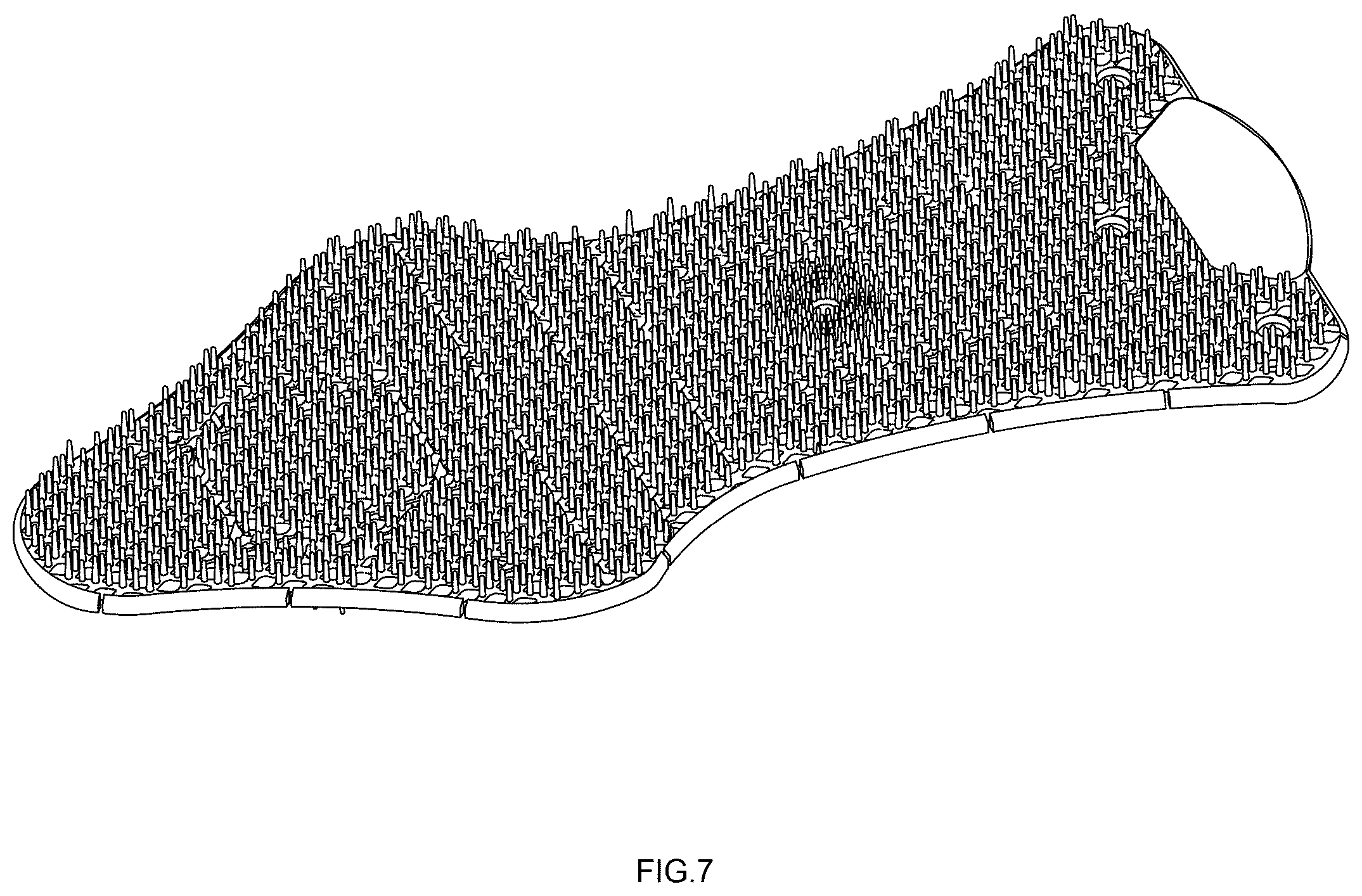 Patent USD1101110 Figure 6 – Urinal screen
