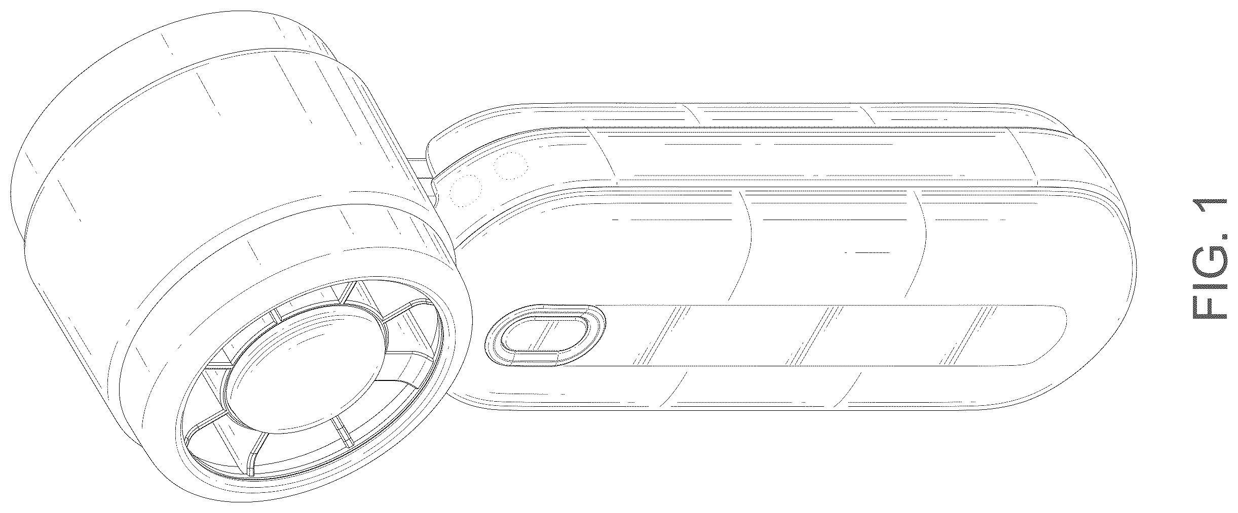 Patent USD1101131 — Fan — Figure 1
