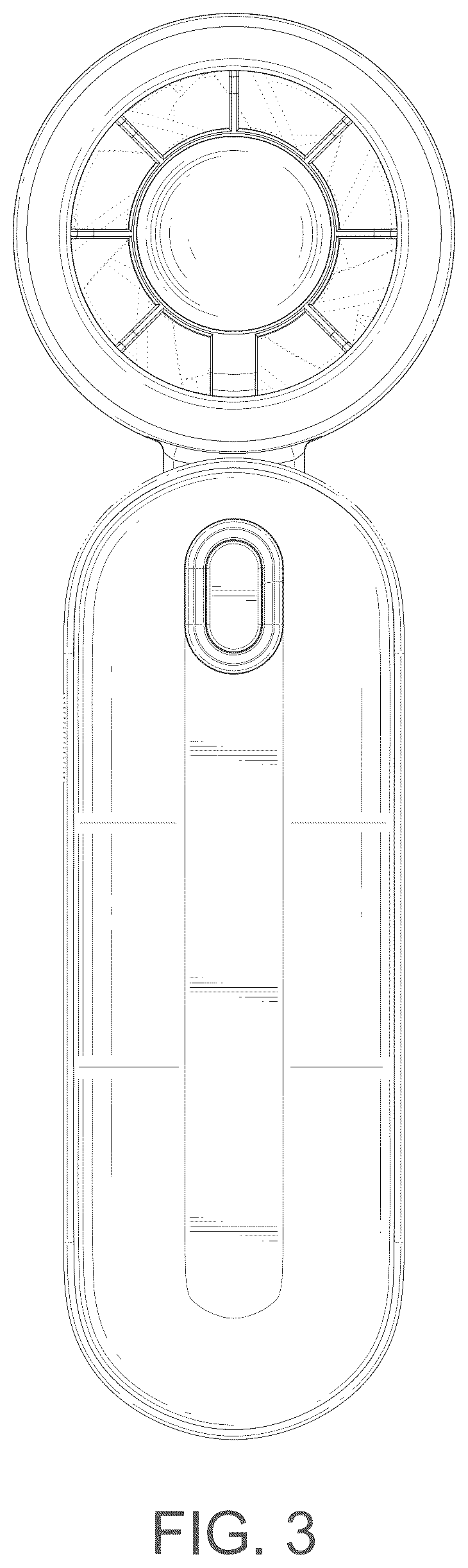 Patent USD1101131 Figure 3 – Fan