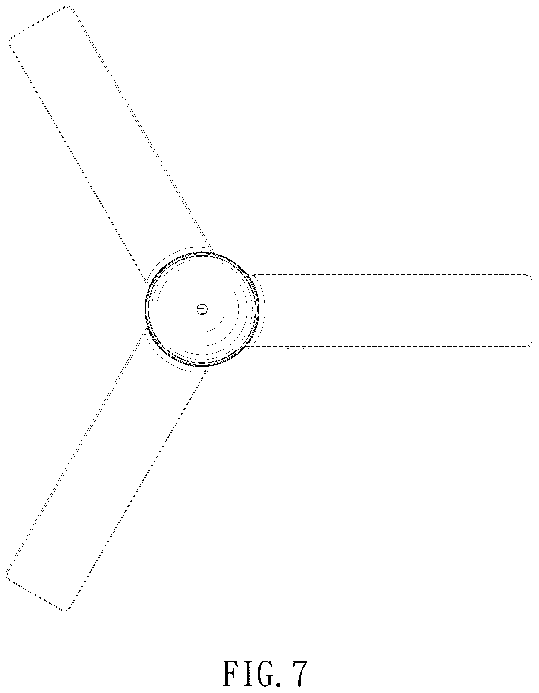 Patent USD1101133 Figure 7 – Ceiling fan