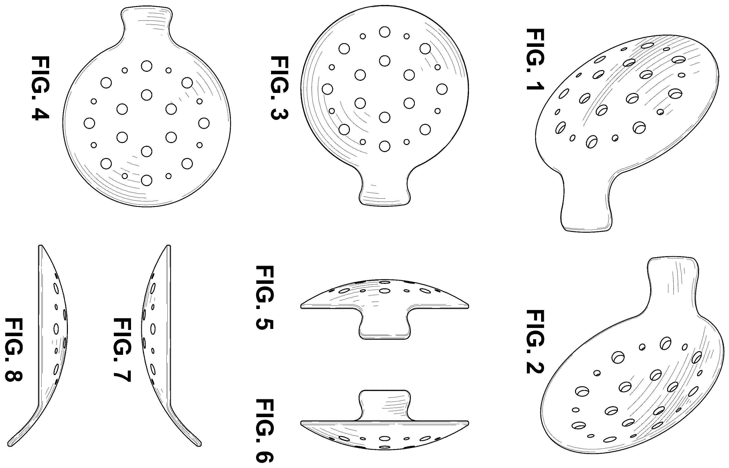Patent USD1101140 — Single eye shield — Figure 1