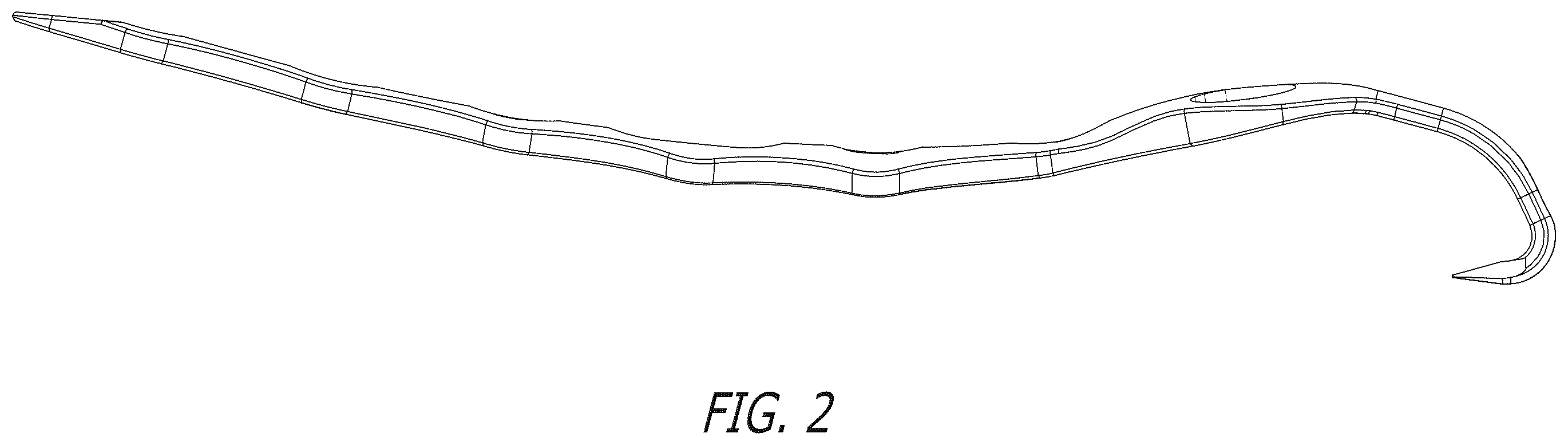 Patent USD1101150 Figure 2 – Bone hook plate