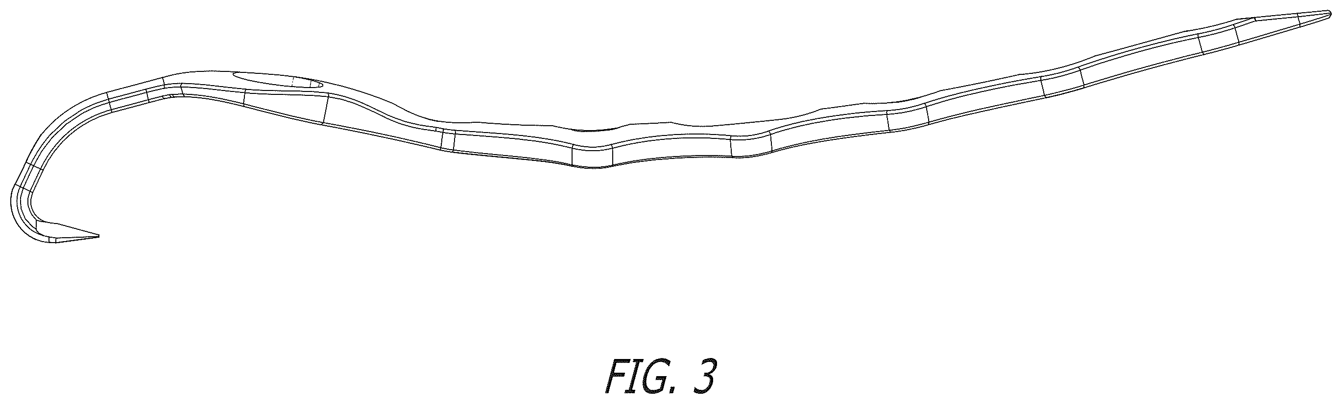 Patent USD1101150 Figure 3 – Bone hook plate