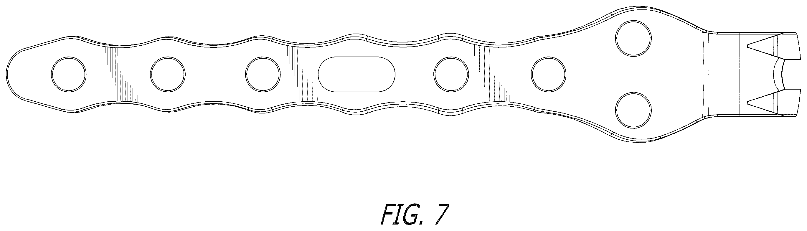 Patent USD1101150 Figure 6 – Bone hook plate