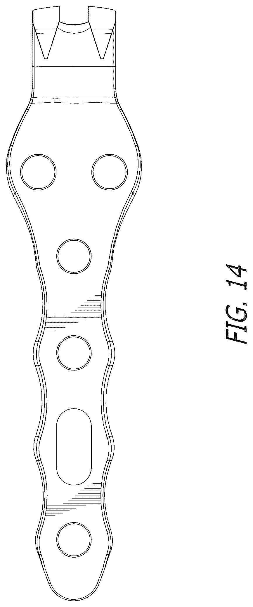 Patent USD1101150 Figure 12 – Bone hook plate