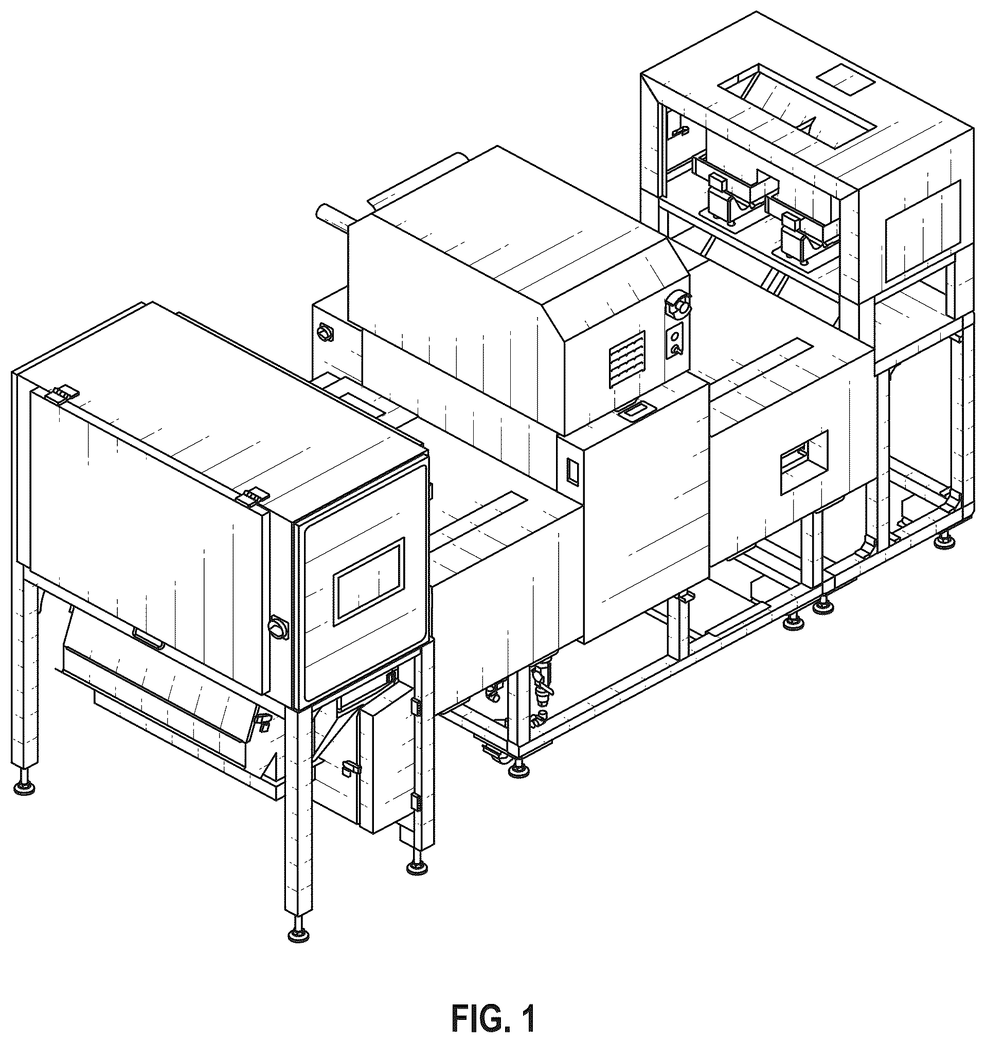 Patent USD1101151 — X-ray sorting machine — Figure 1