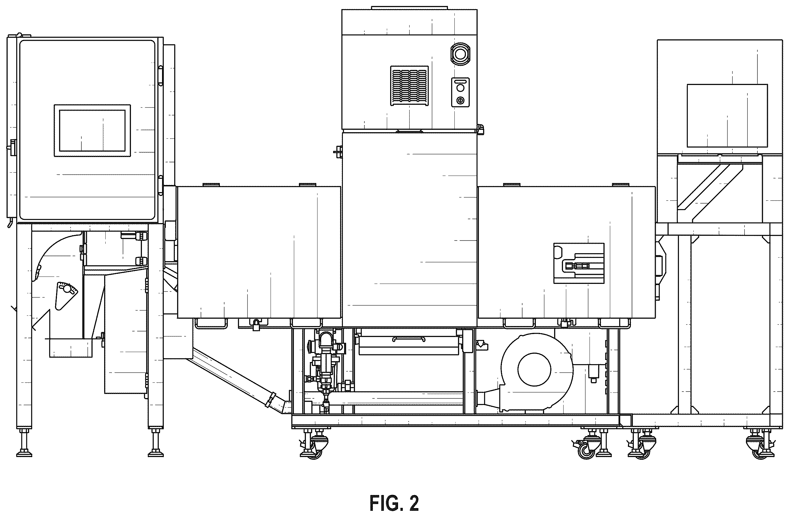 Patent USD1101151 Figure 2 – X-ray sorting machine