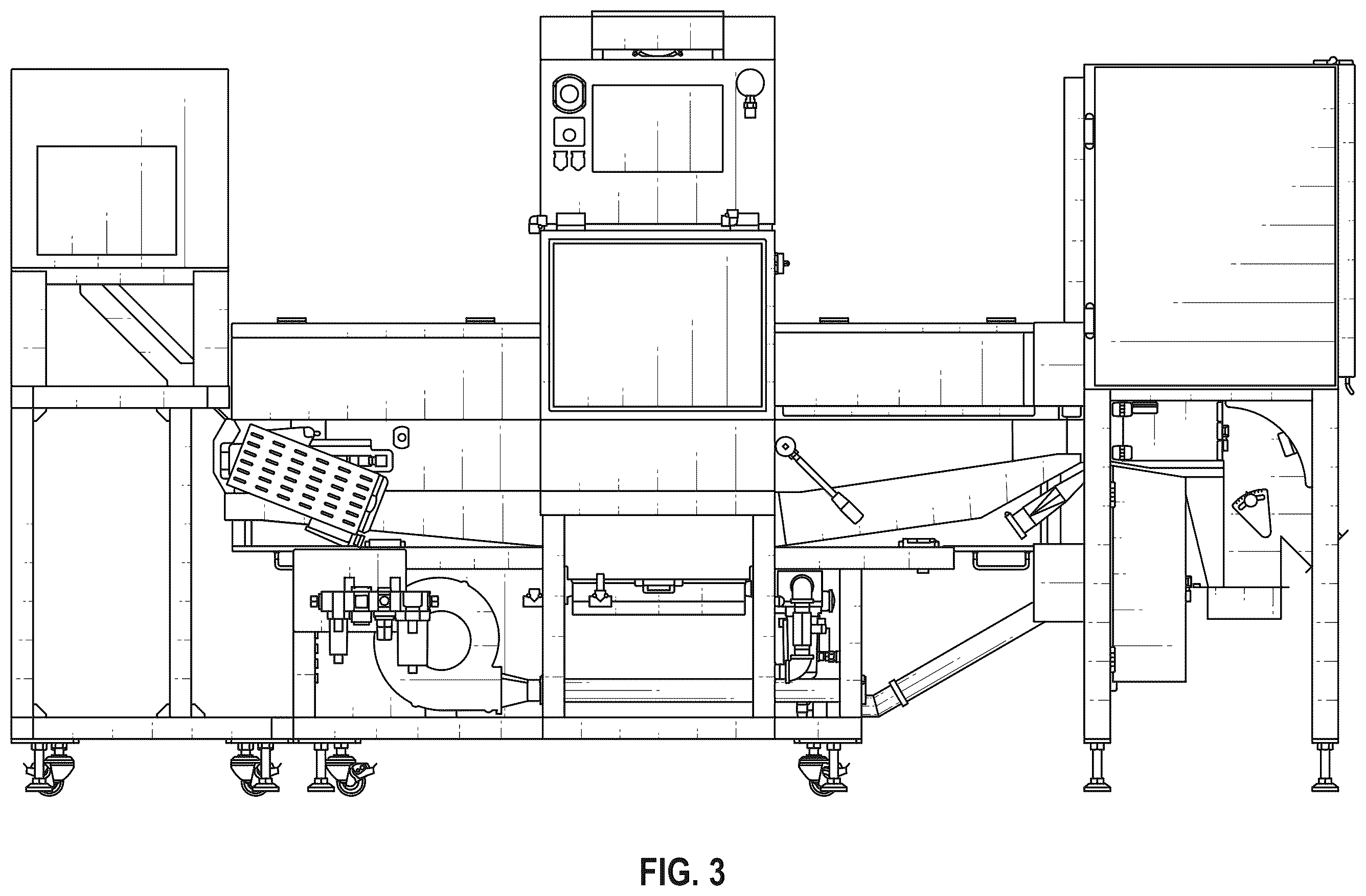 Patent USD1101151 Figure 3 – X-ray sorting machine