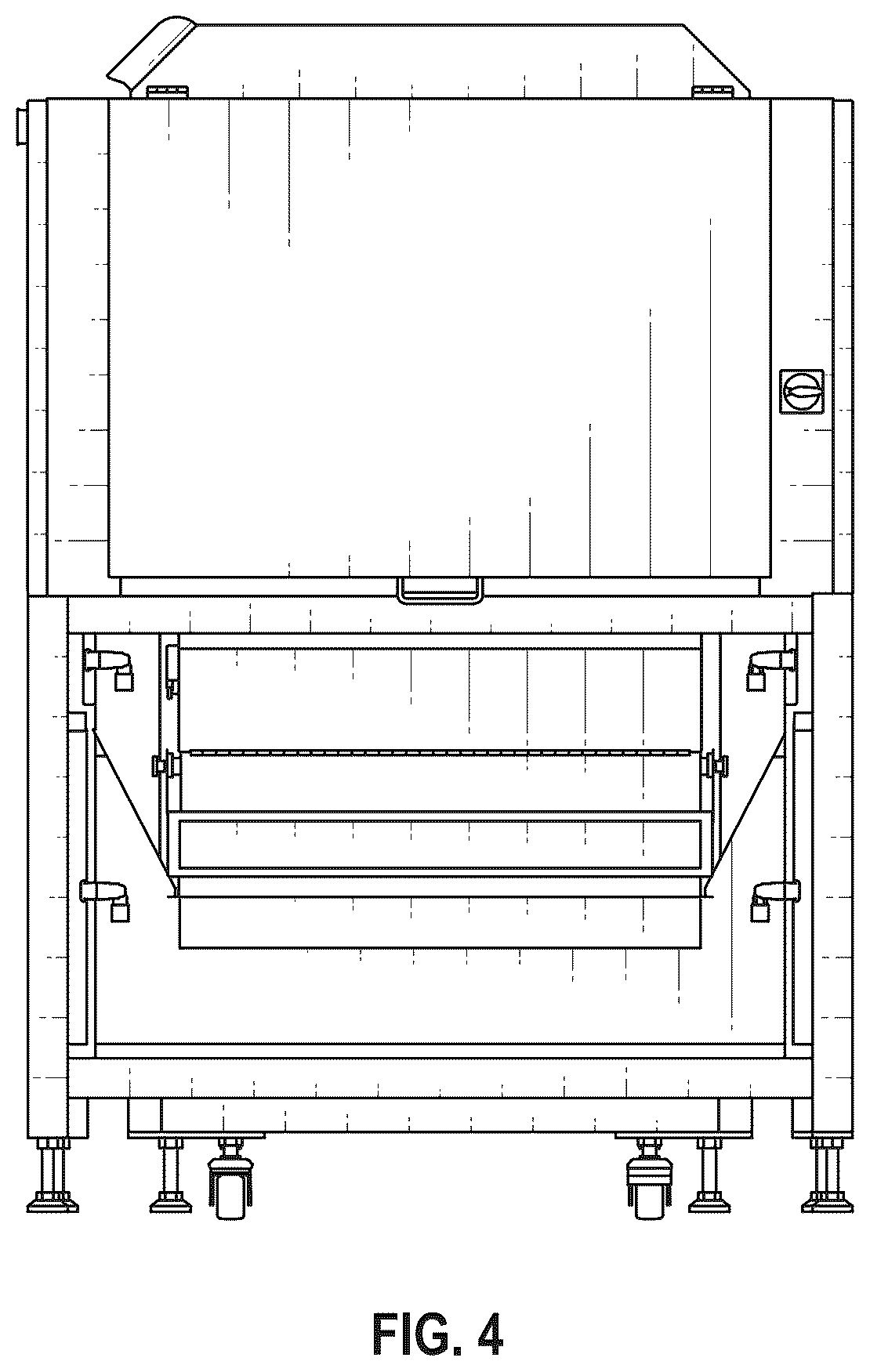Patent USD1101151 Figure 4 – X-ray sorting machine