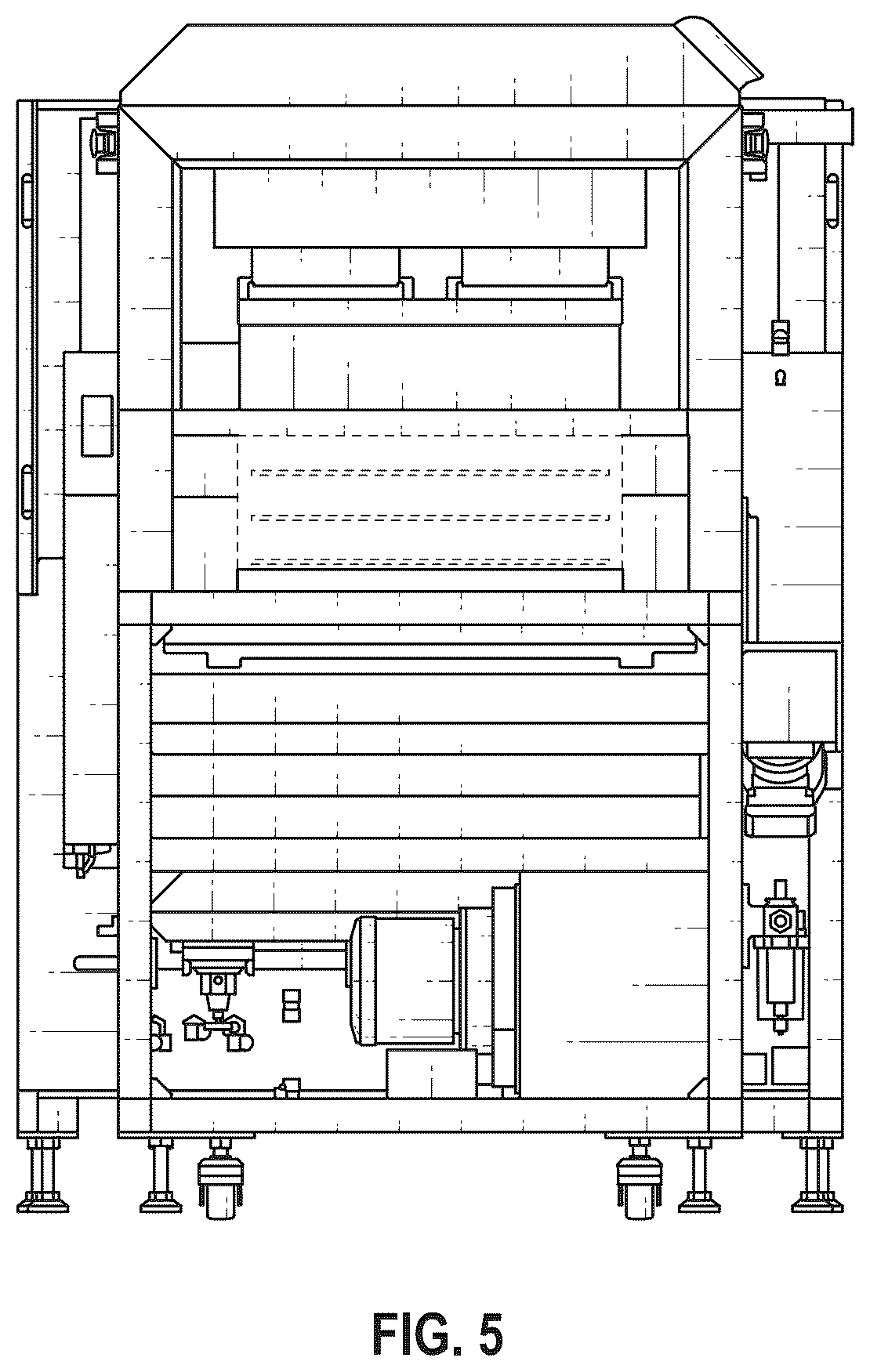 Patent USD1101151 Figure 5 – X-ray sorting machine