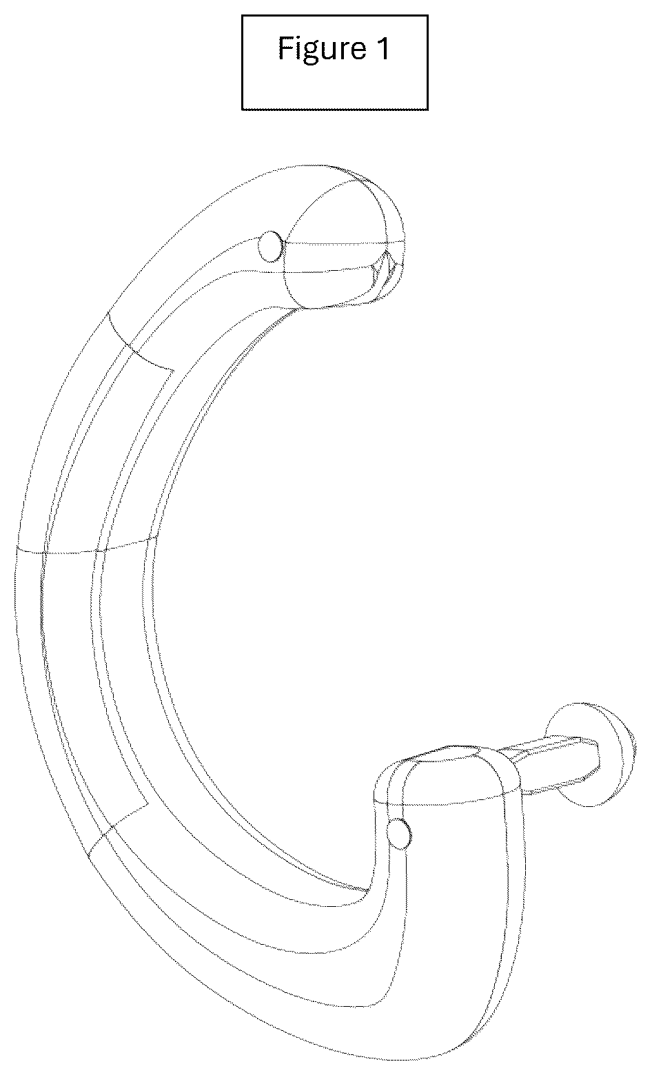Patent USD1101159 Figure 1 – Hearing aid for the deaf