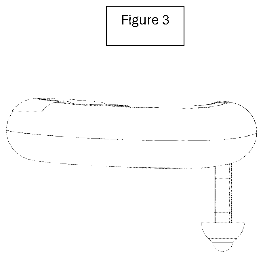 Patent USD1101159 Figure 3 – Hearing aid for the deaf