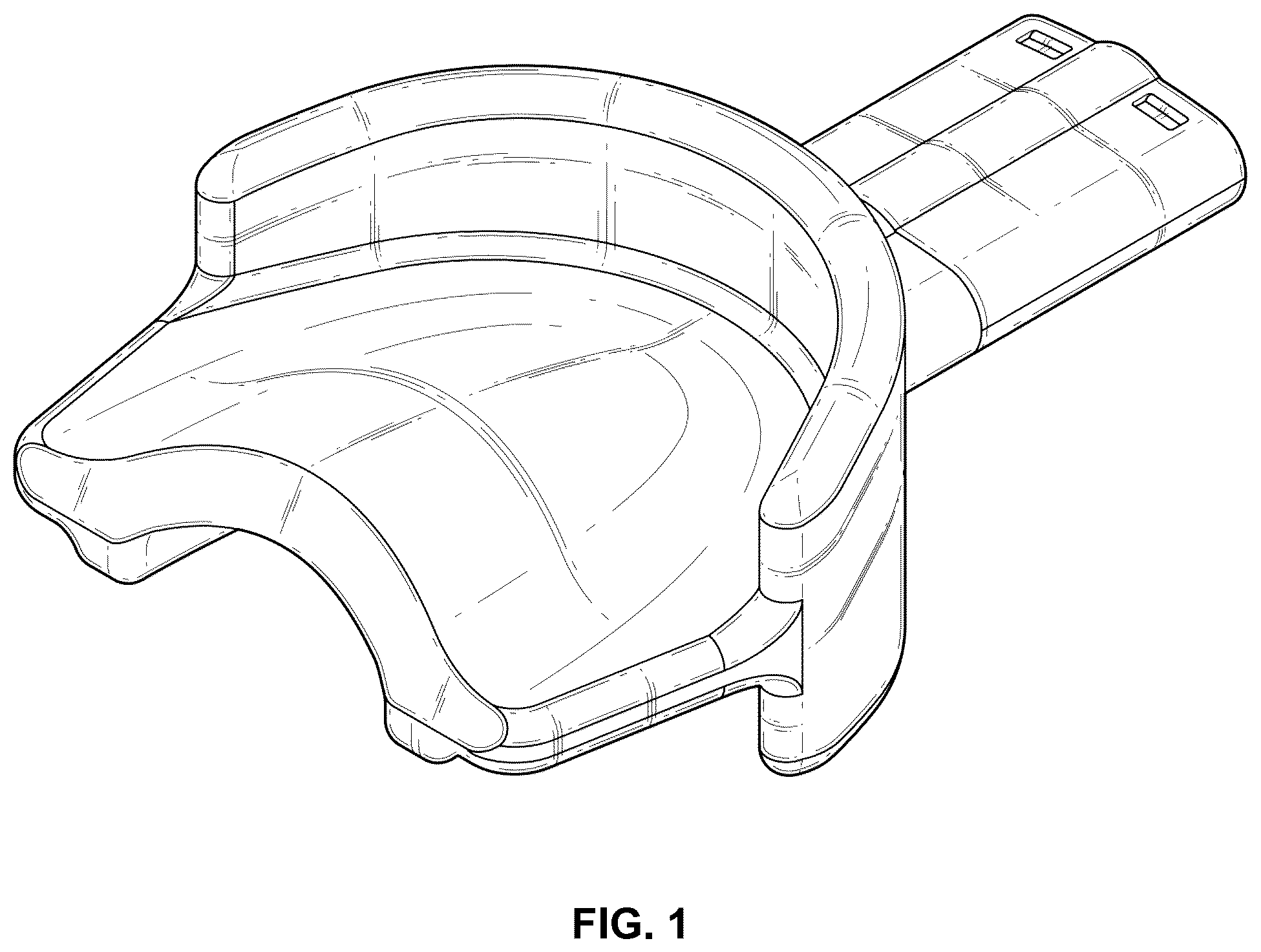 Patent USD1101161 Figure 1 – Oral irradiation device