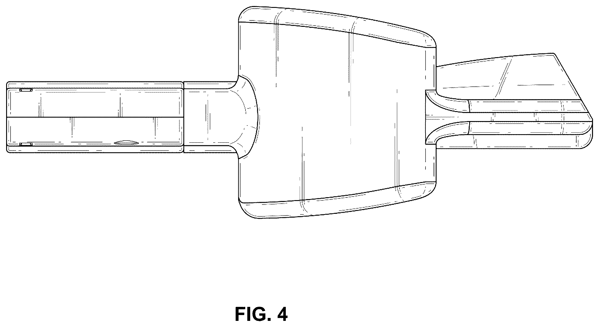 Patent USD1101161 Figure 3 – Oral irradiation device