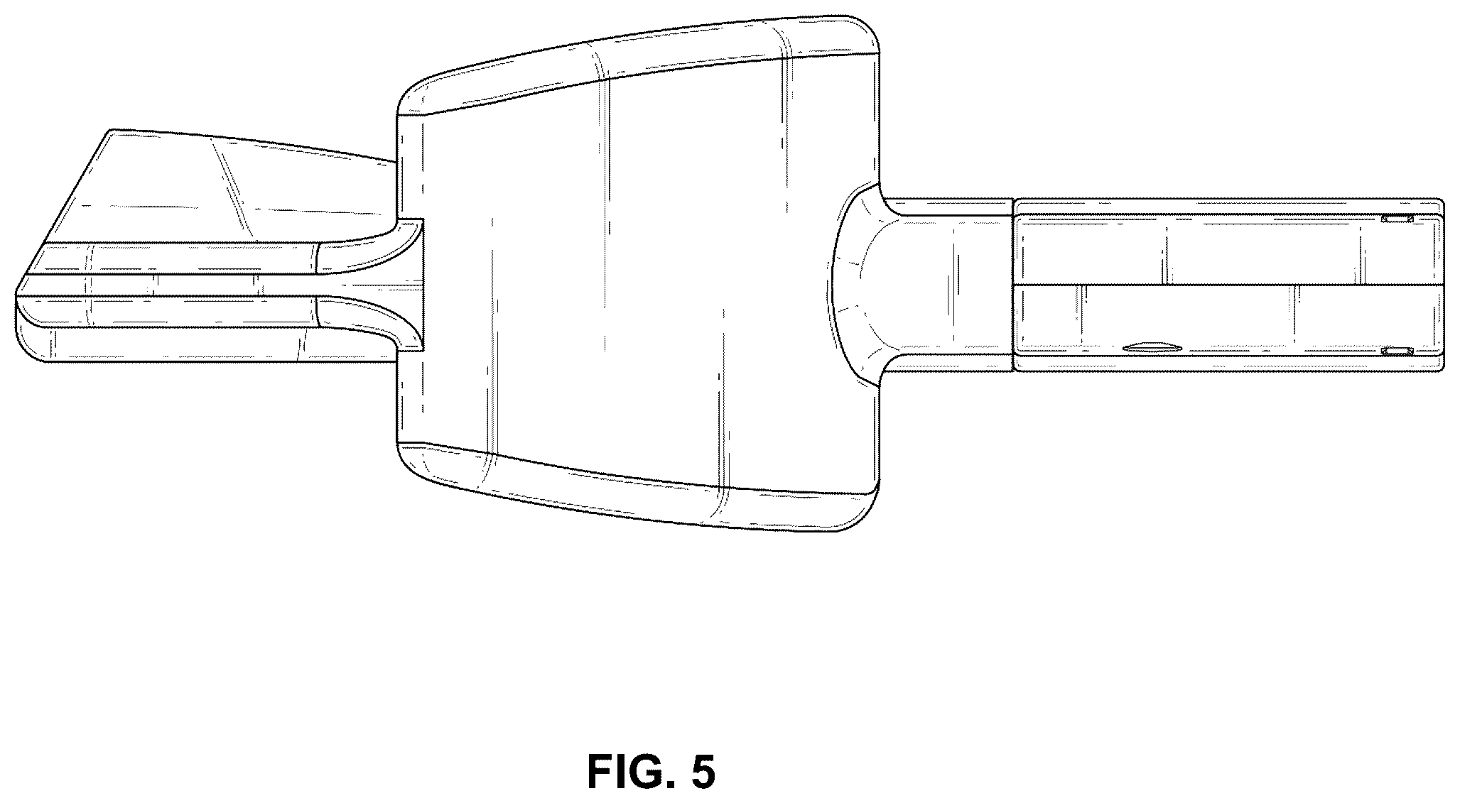 Patent USD1101161 Figure 4 – Oral irradiation device