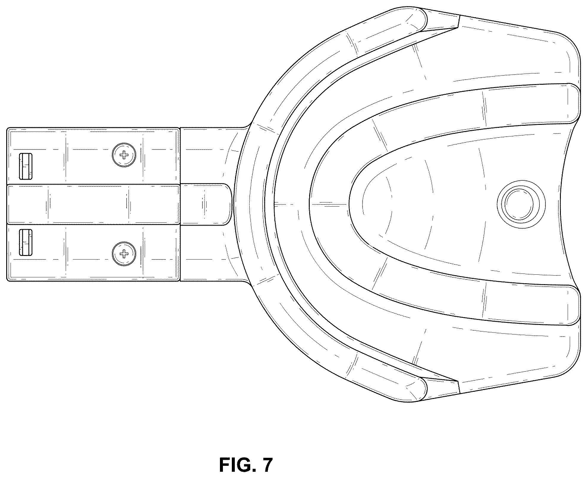 Patent USD1101161 Figure 6 – Oral irradiation device