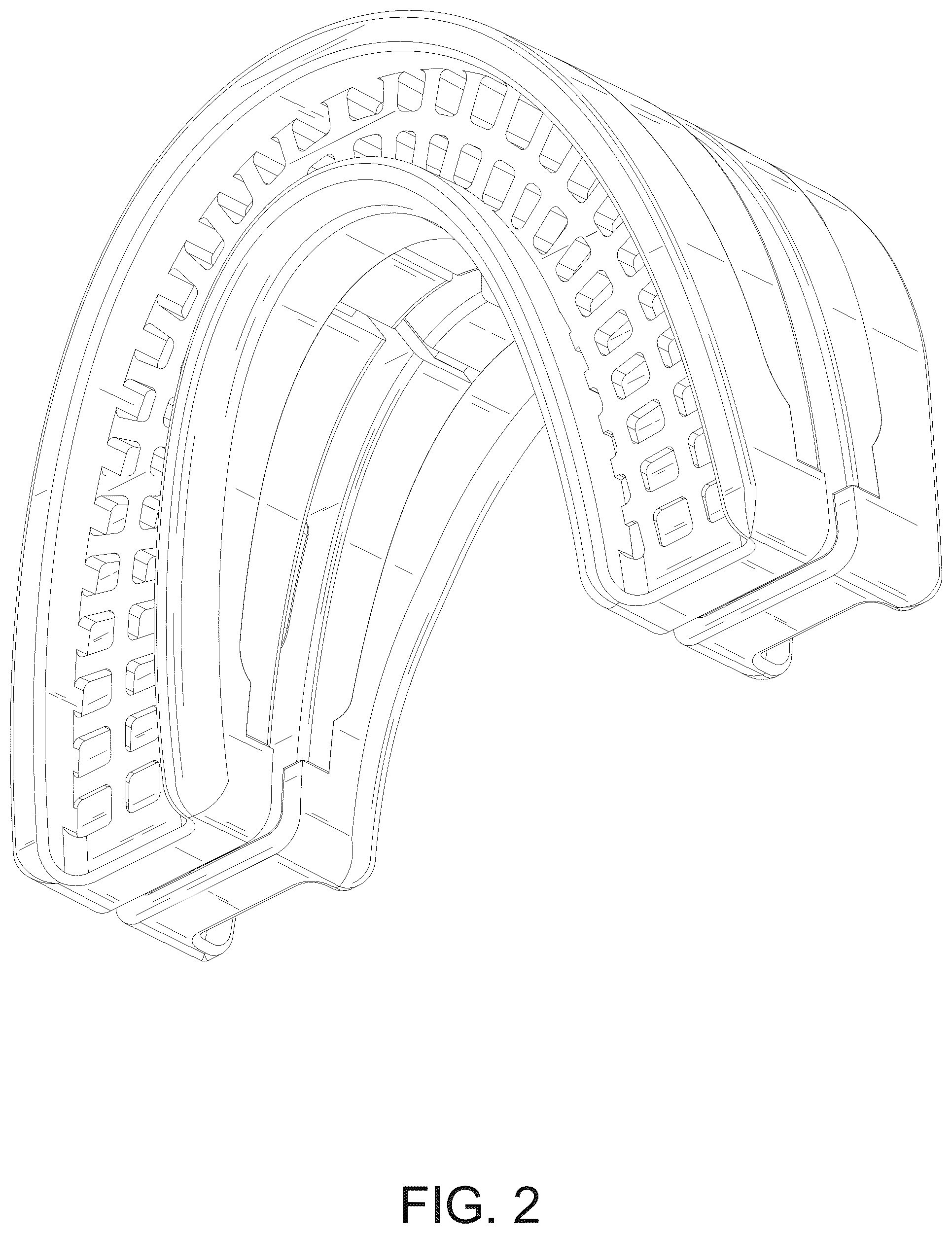 Patent USD1101163 Figure 2 – Dental brace